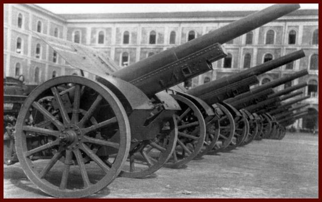 STRELETS 1/72 Serie Armi – Cannone Italiano WWI Cannone Da 105/28 – Modellismo Statico