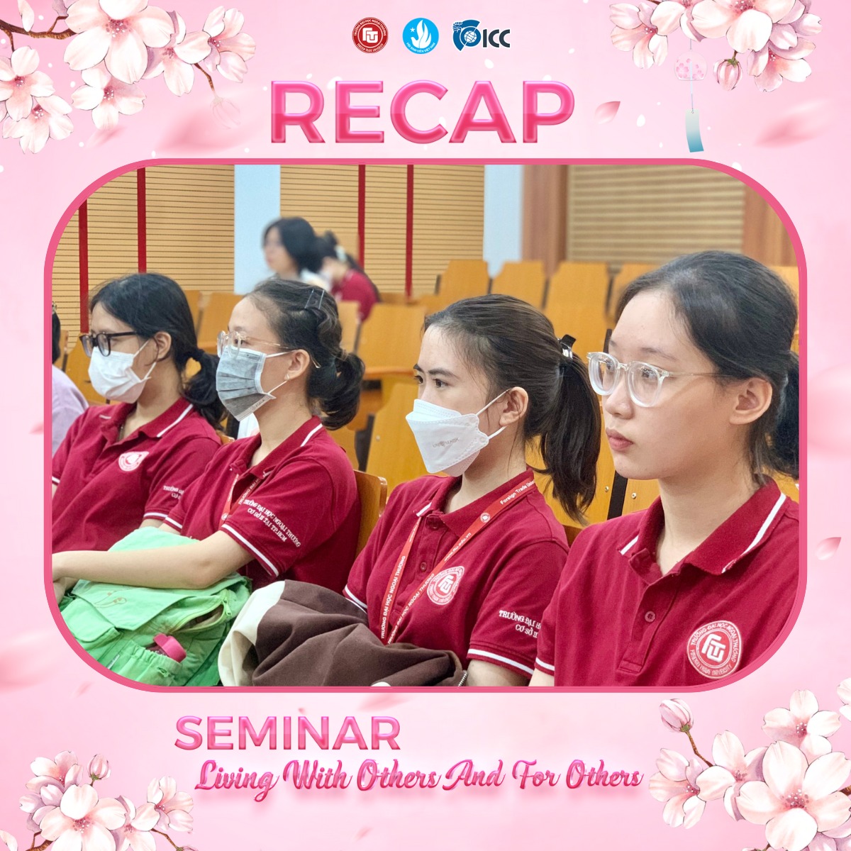 [TỌA ĐÀM “LIVING WITH... - ICC - CLB Hợp tác quốc tế FTU2