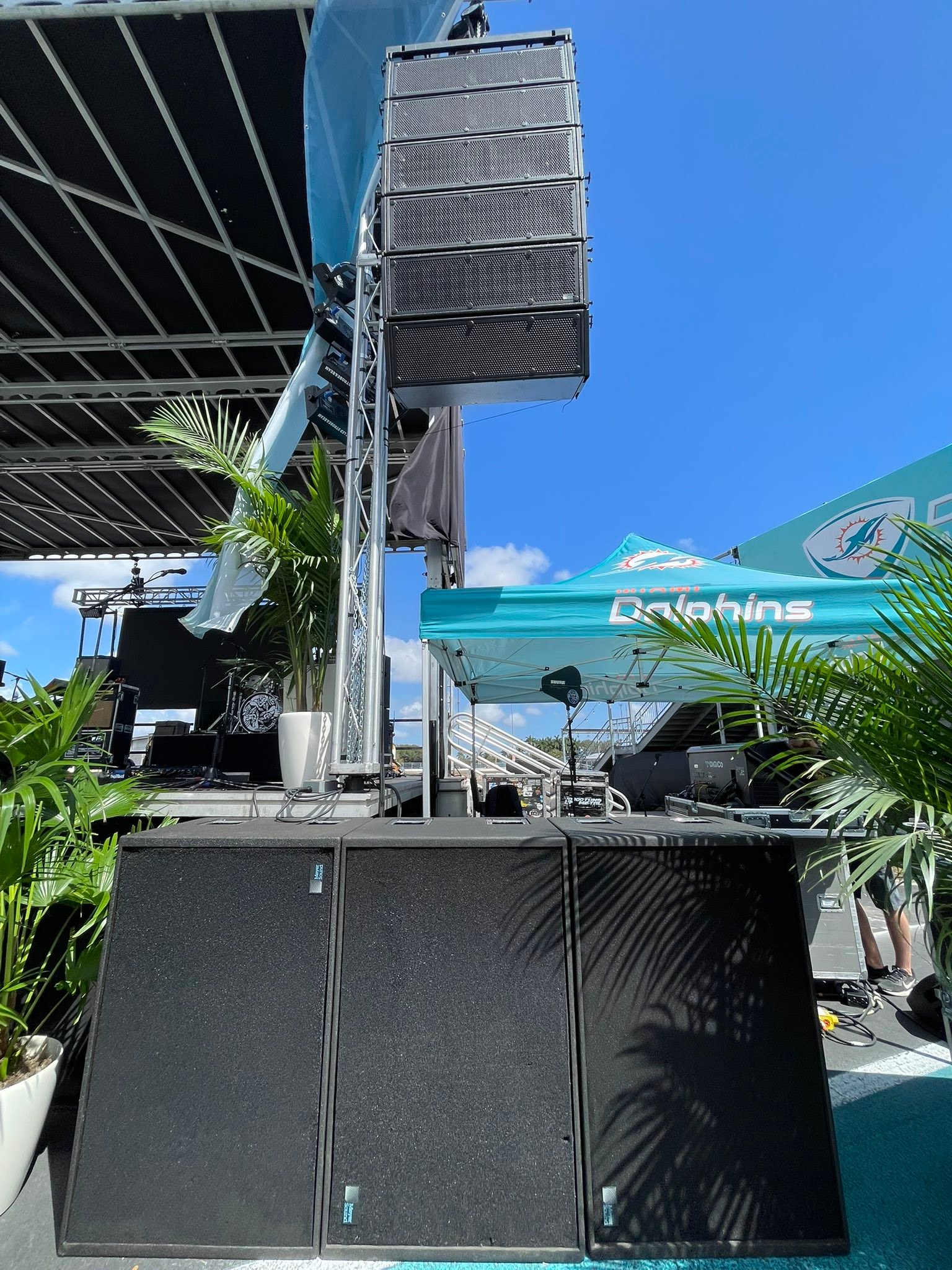 Meyer Sound equipment used at Miami food and wine event and