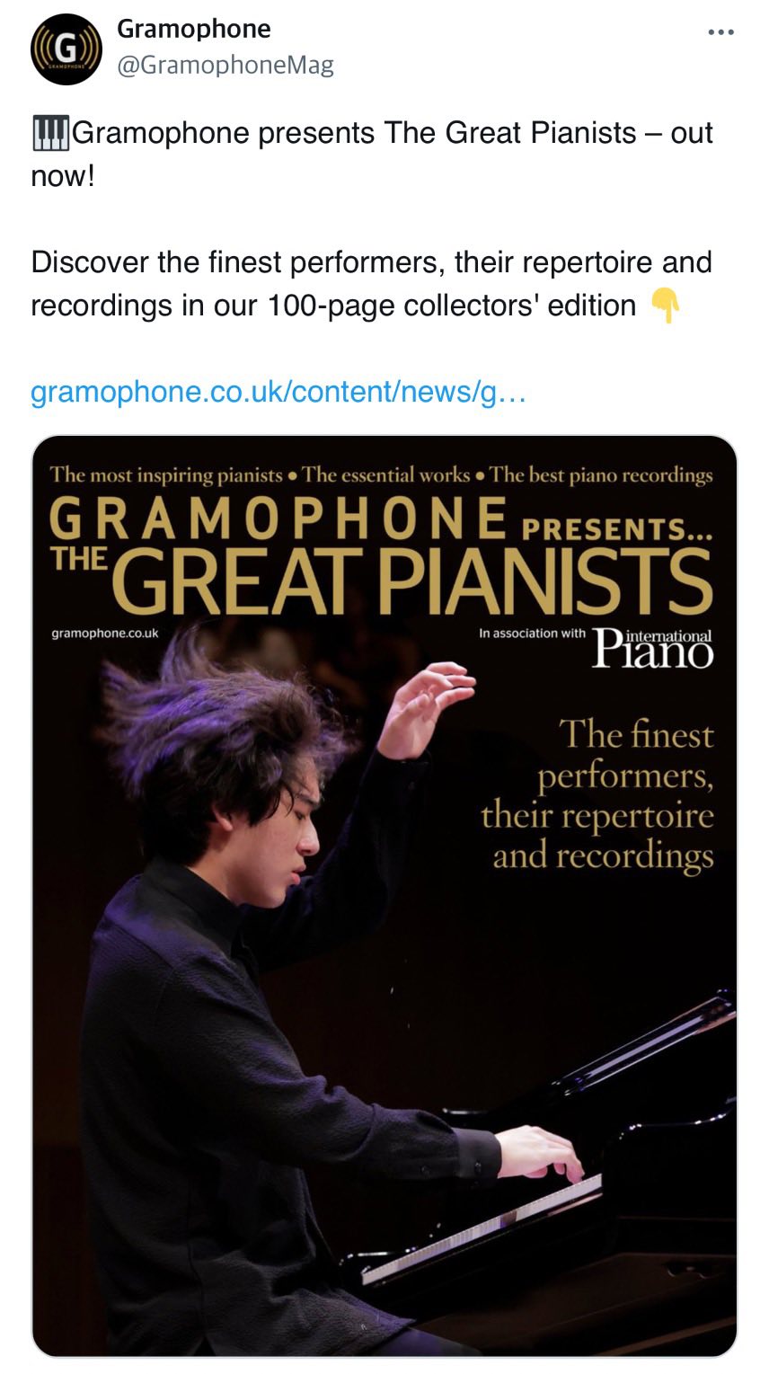 Gramophone presents The Great Pianists collectors' edition