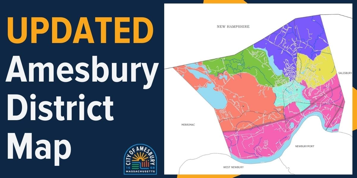 Voting districts and the district map... - City of Amesbury | Facebook