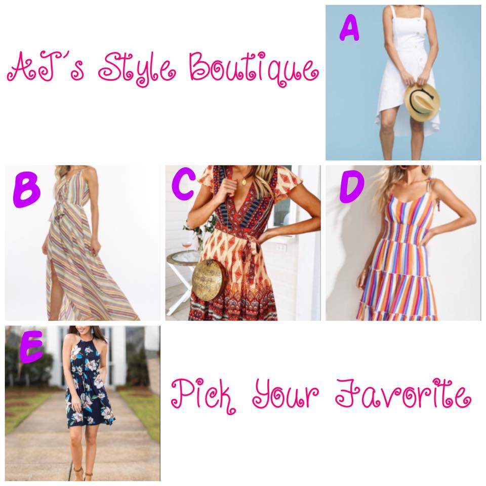 Summer dresses for every occasion—and always affordable! Which one's your fave? 👗✨