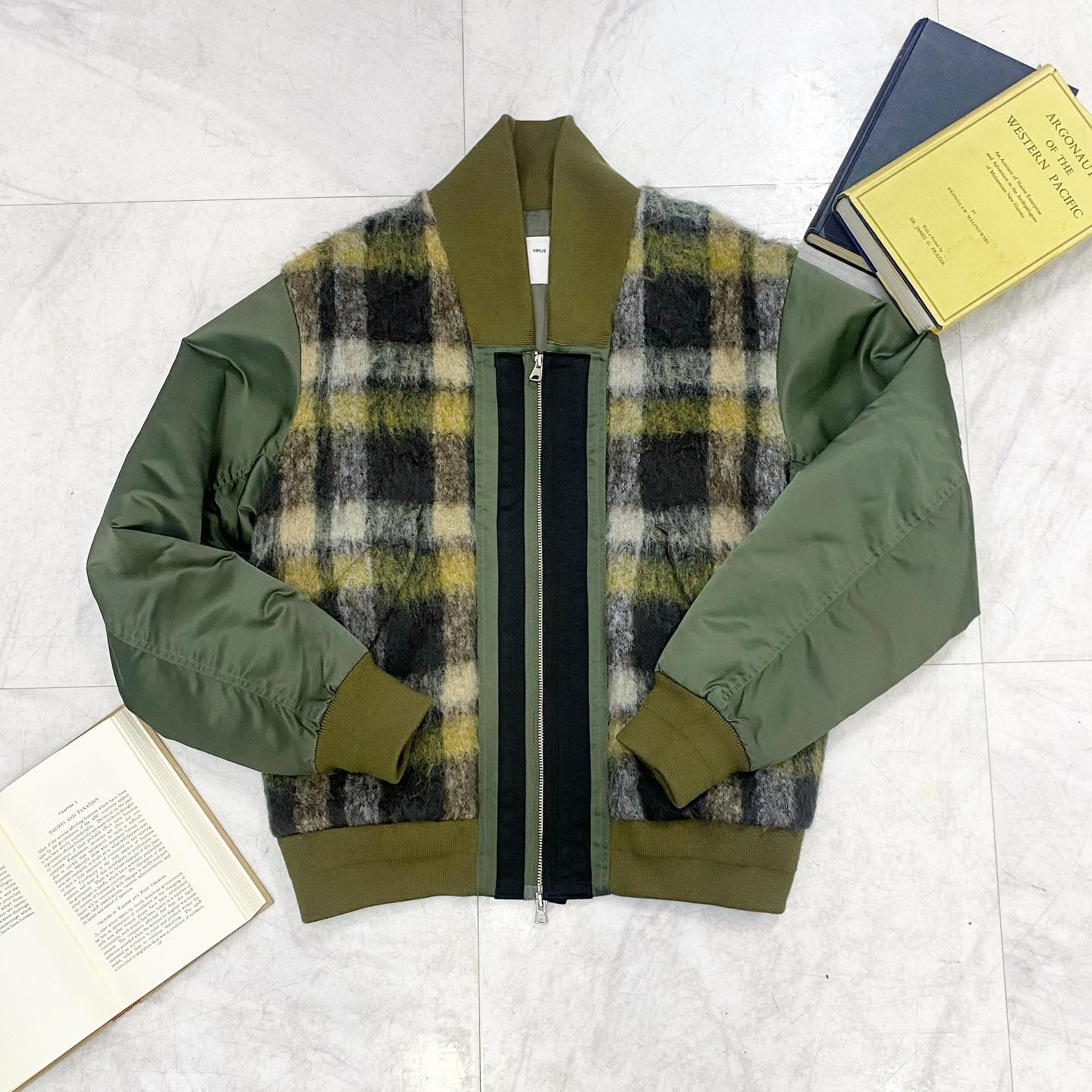 ______ TOGA VIRILIS mohair × wool MA-1 size : 46 MEN