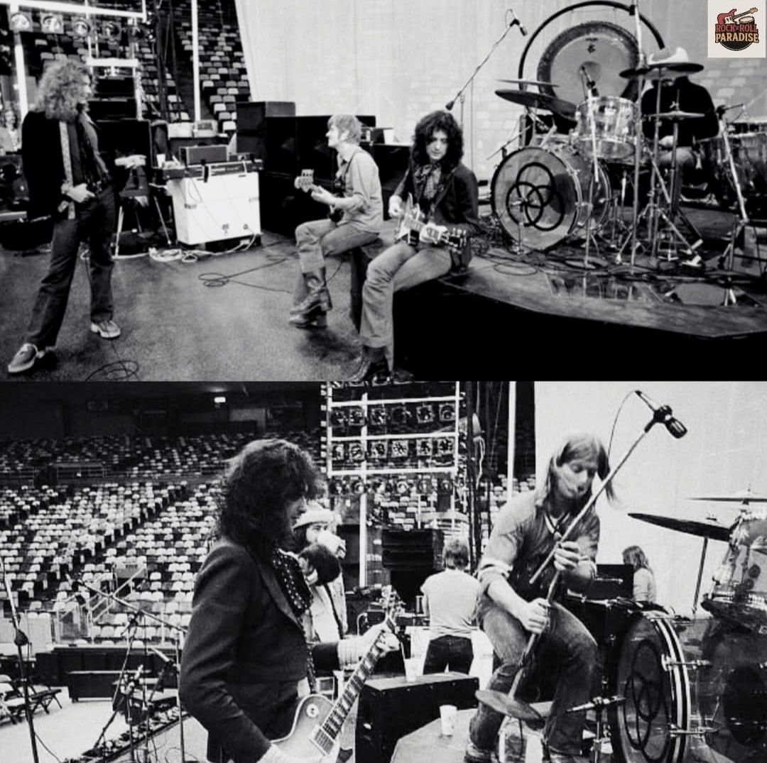 Led Zeppelin 1975 Met Center show video