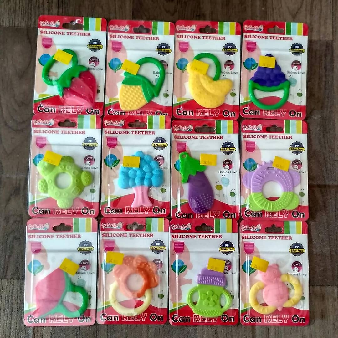 cuprisperlengkapanbayimagelang - silicone teether Reliable IDR 24K