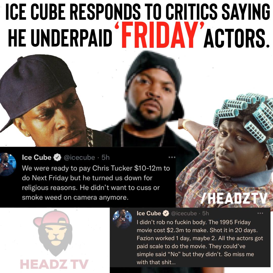 Ice Cube explains how much they were willing to pay Chris Tucker