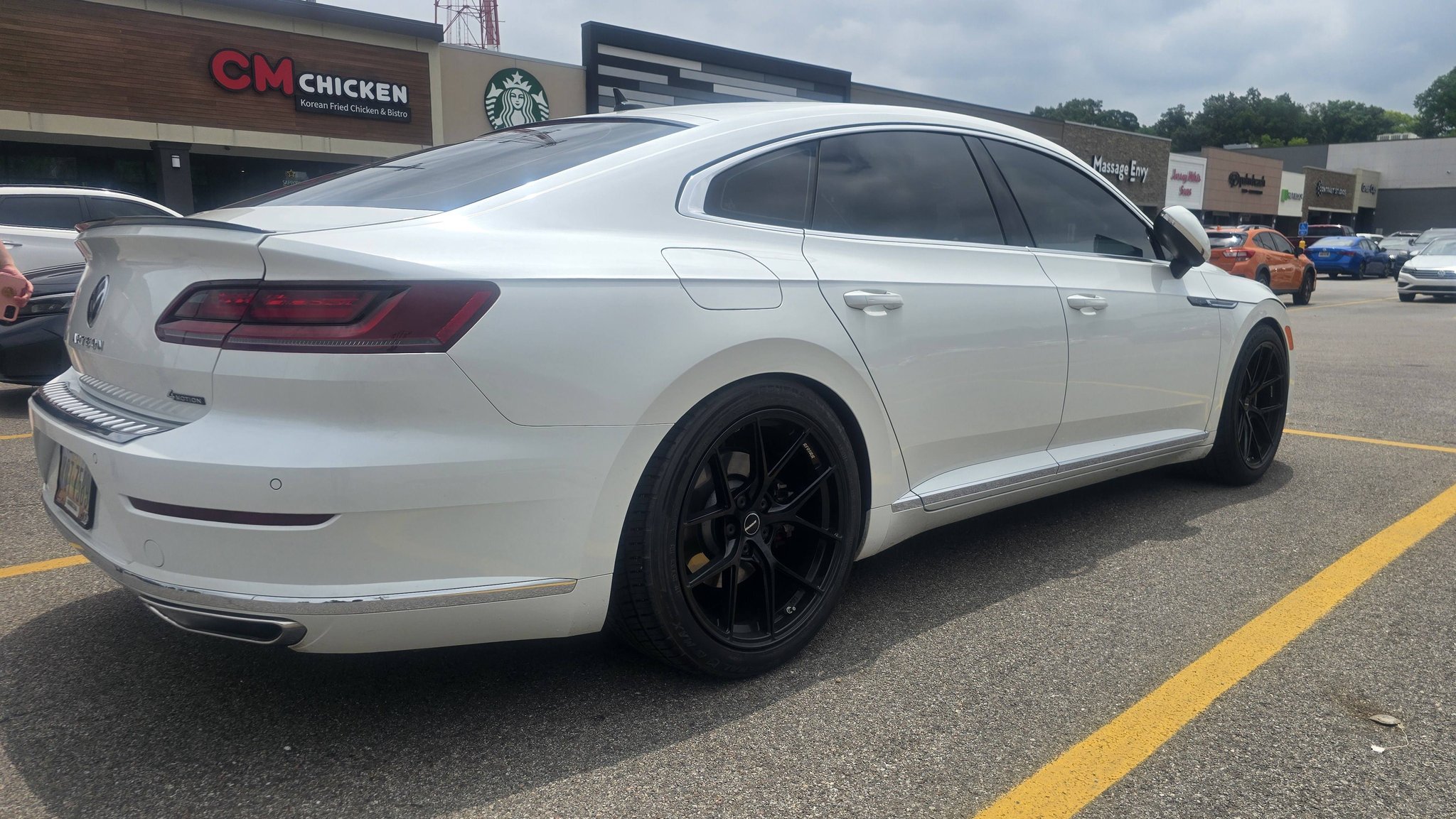 What are good aftermarket suspension options for a Volkswagen Arteon?