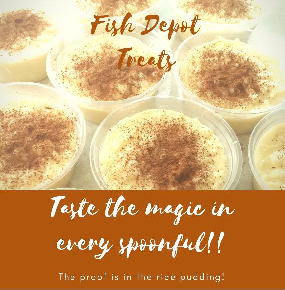 Our rice pudding is infused in... - Fish Depot Pimpama | Facebook