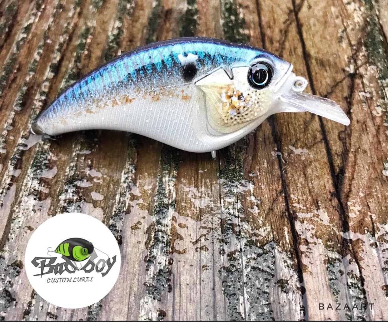 custom fishing lure eyes 3D S Pro 4/0 Hook 6/0 Hook 9/0 Hook 2/0 Hook 4/0 Hook 1/8oz 3mm 5mm 3/16oz 3mm 5mm 1/4oz 3.5mm 3.5mm 5mm 3/8oz 4.5mm 4mm 4mm 5mm 6mm 1/2oz 4.5mm 4.5mm 4.5mm 4.5mm 6mm 7mm 3/4oz 5.5mm 5.5mm 5.5mm 7mm 1oz 6mm 6mm 6mm 8mm 1.5oz 7mm 2oz 8mm 3oz 9mm Painted this shad for a