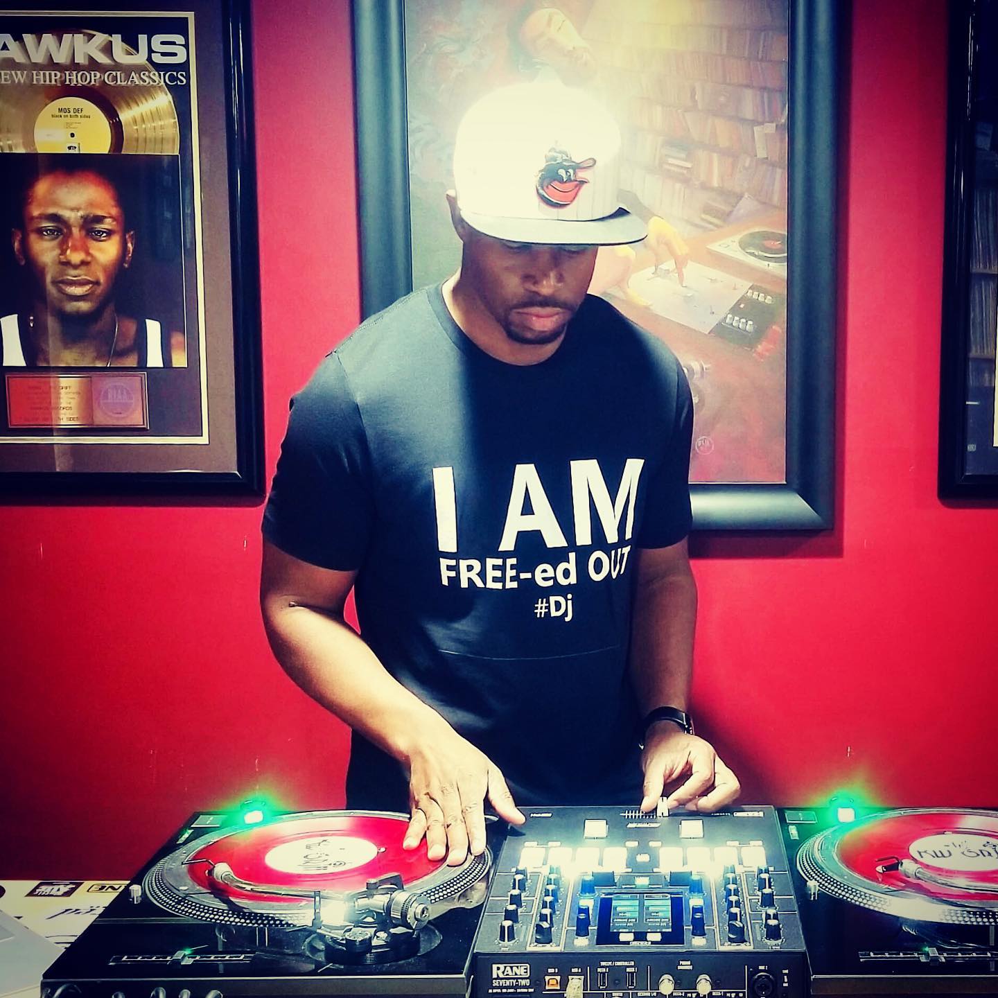 iamfreedout - Baltimore’s own KW GRIFF over at Magic FM 95.9 is rocking ...