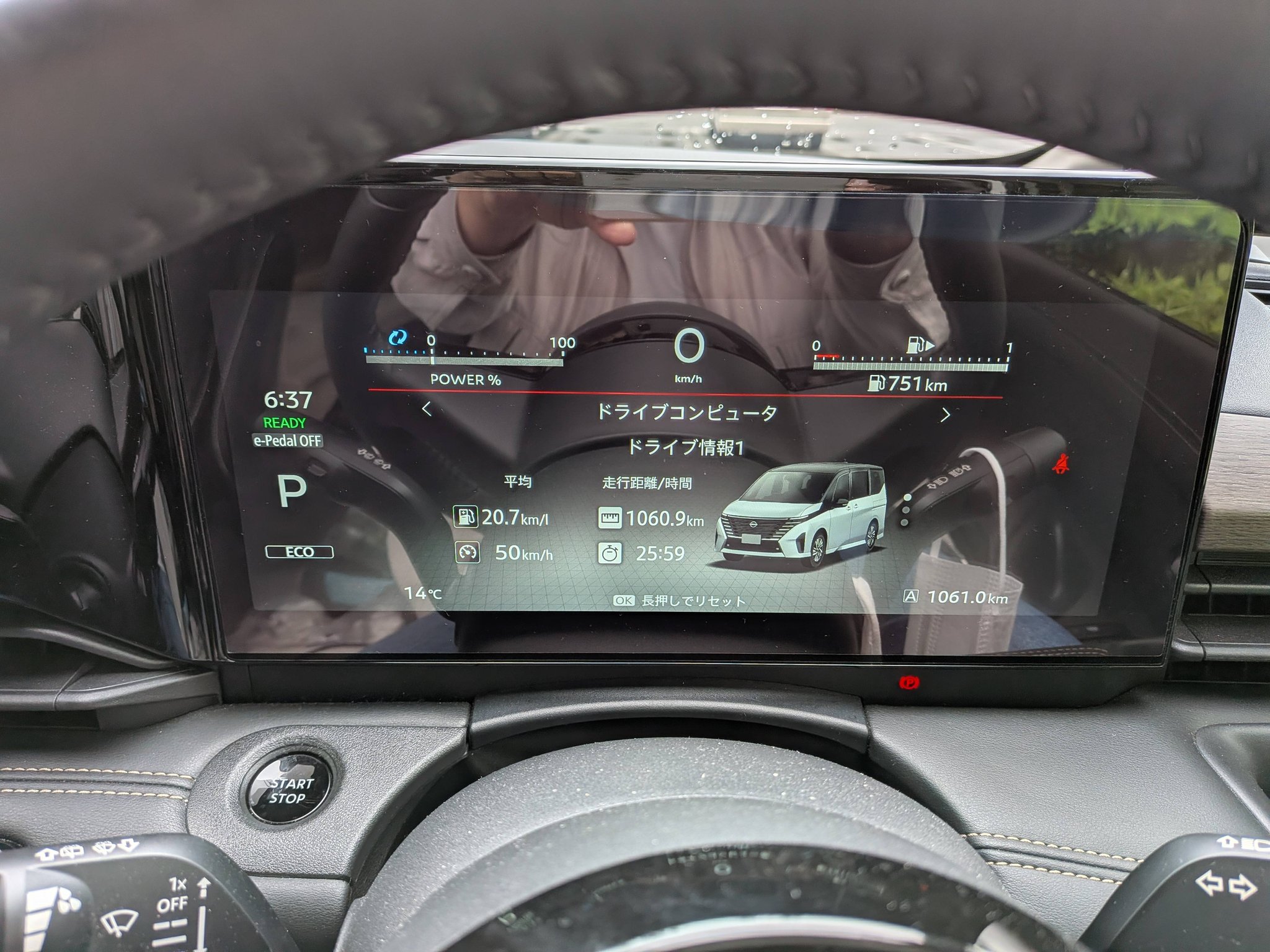 お早うございます。このクルマで初めてロングドライブ1000km超え燃費 