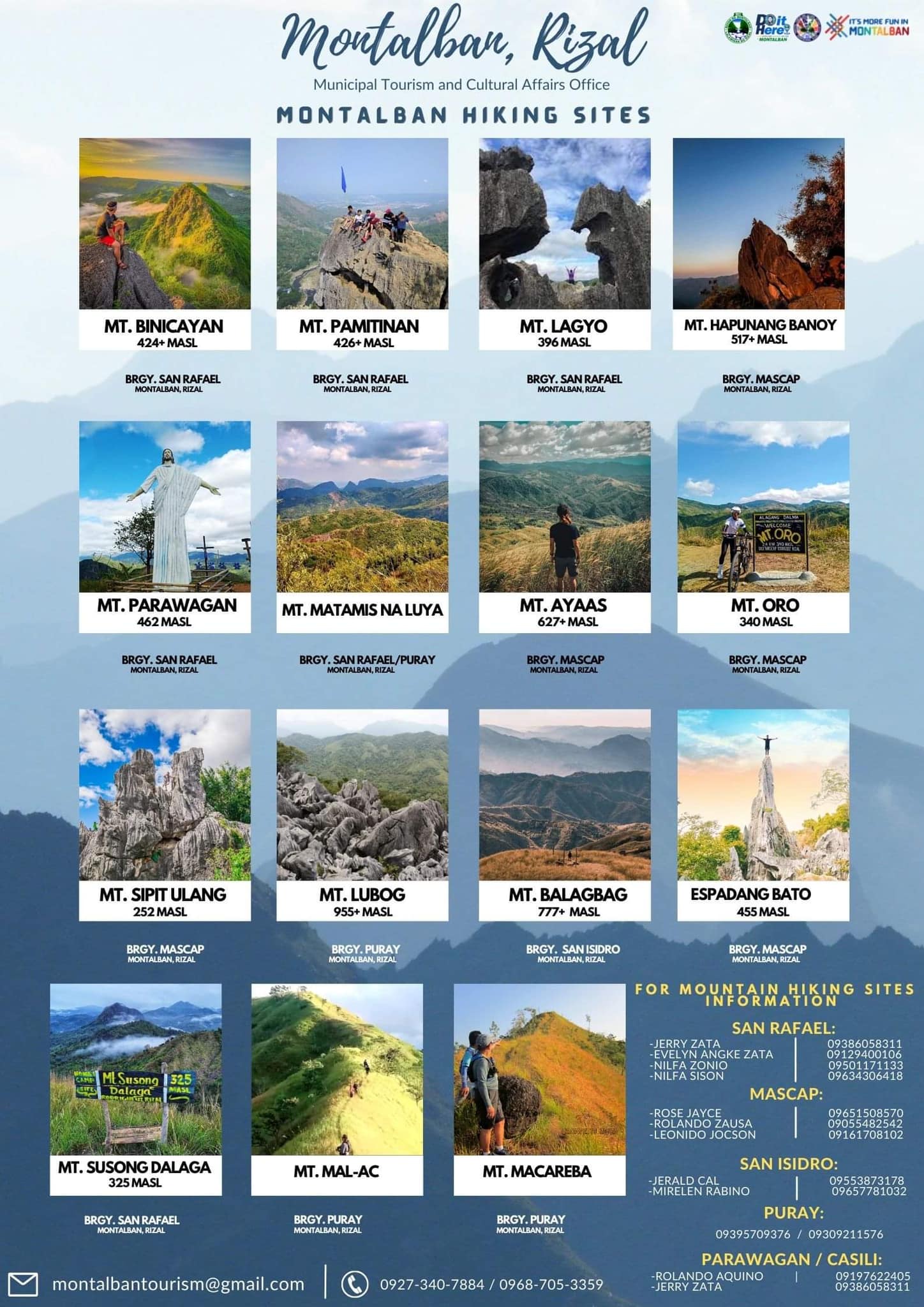 “Go and hike where... - Montalban Tourism & Cultural Affairs | Facebook