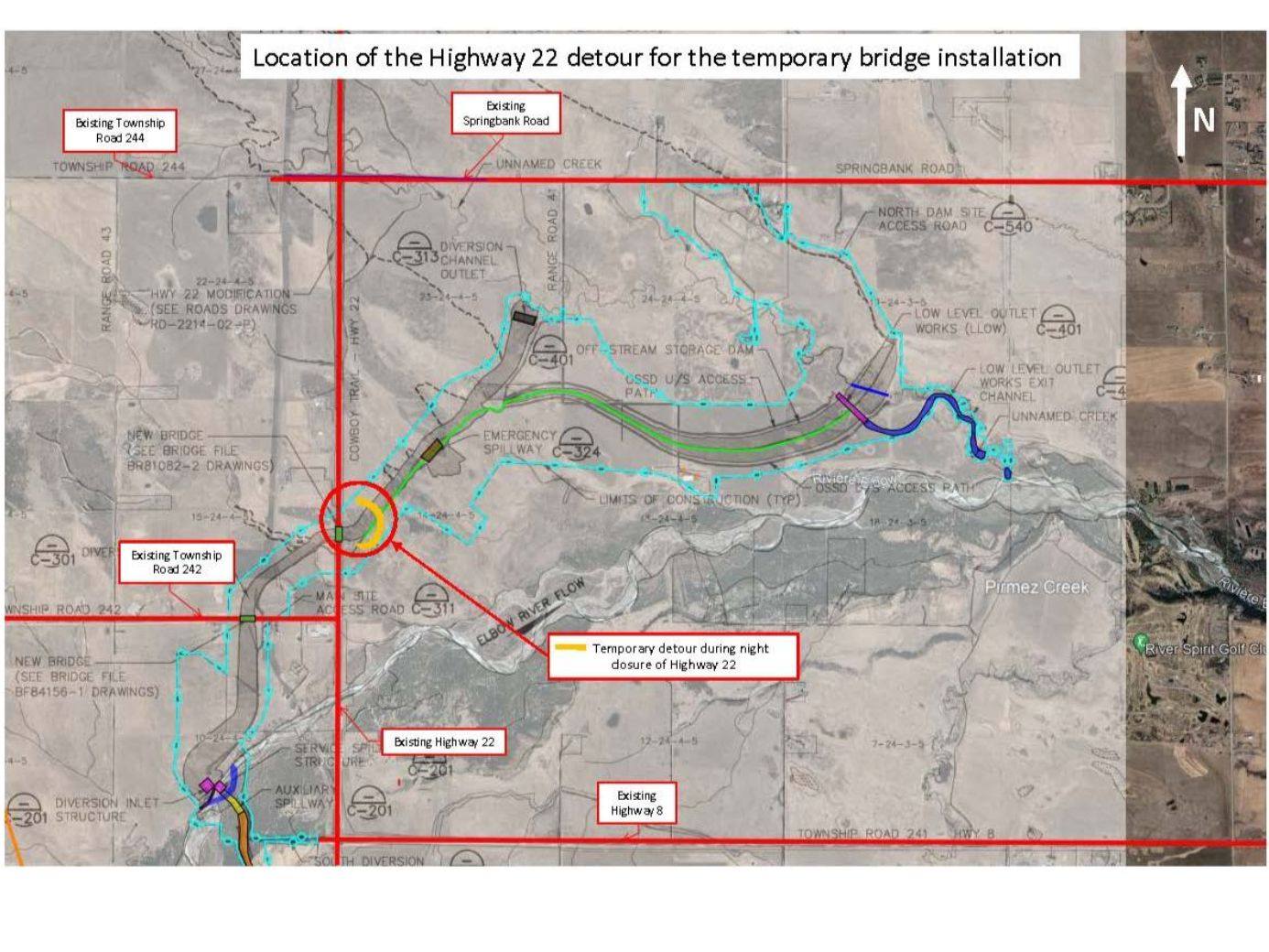 Springbank - SR1 Construction - Hwy 22 Update. From AT: During the ...