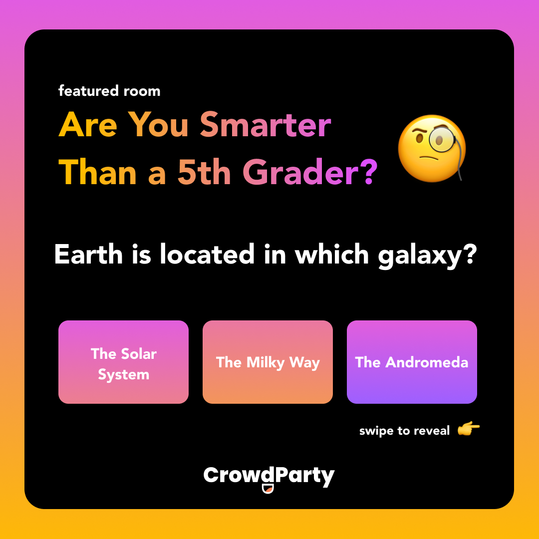 CrowdParty - 🚨New Featured Room! How does starting off...