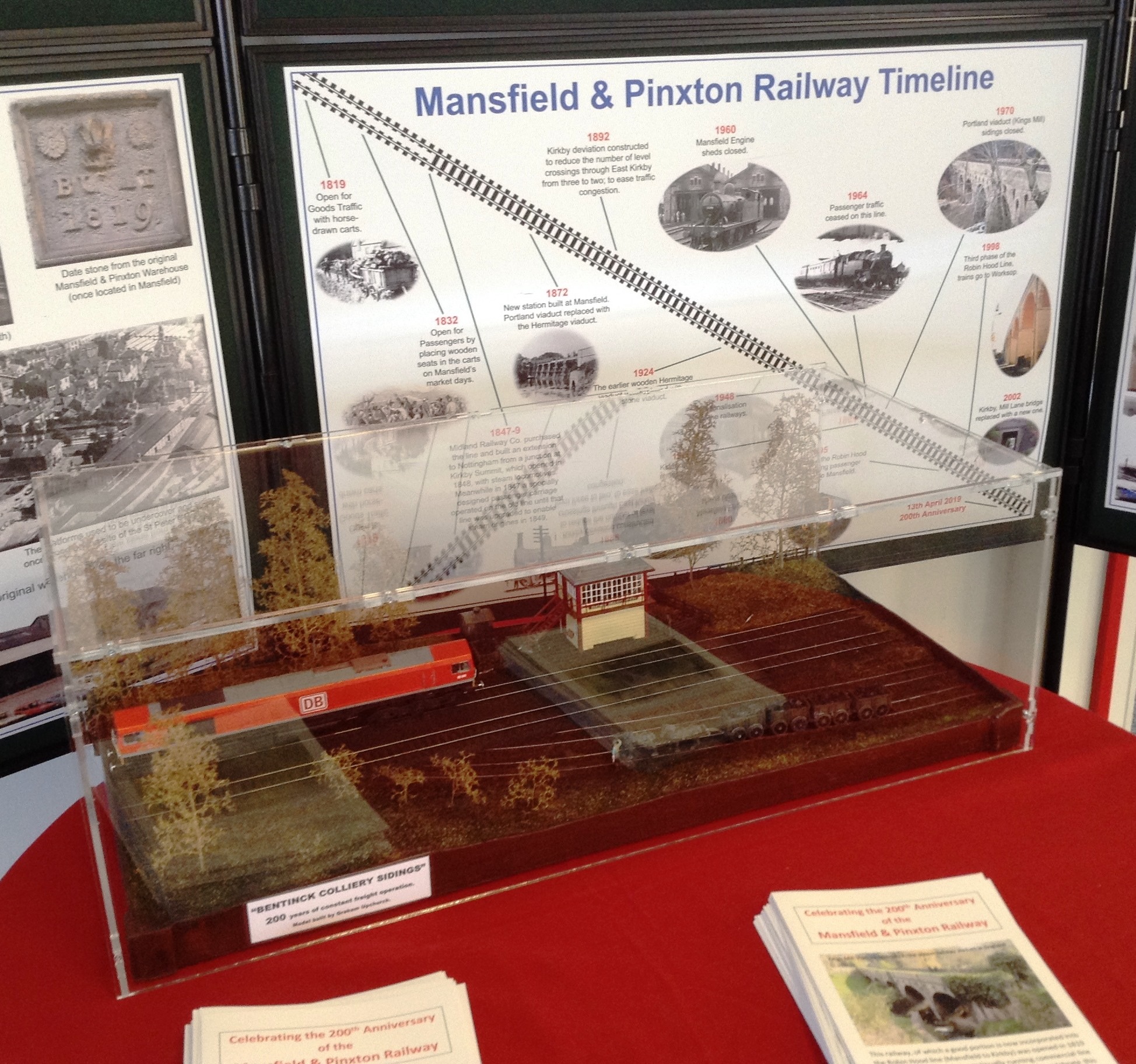 Mansfield and Pinxton Railway Bicentenary exhibition currently on at ...