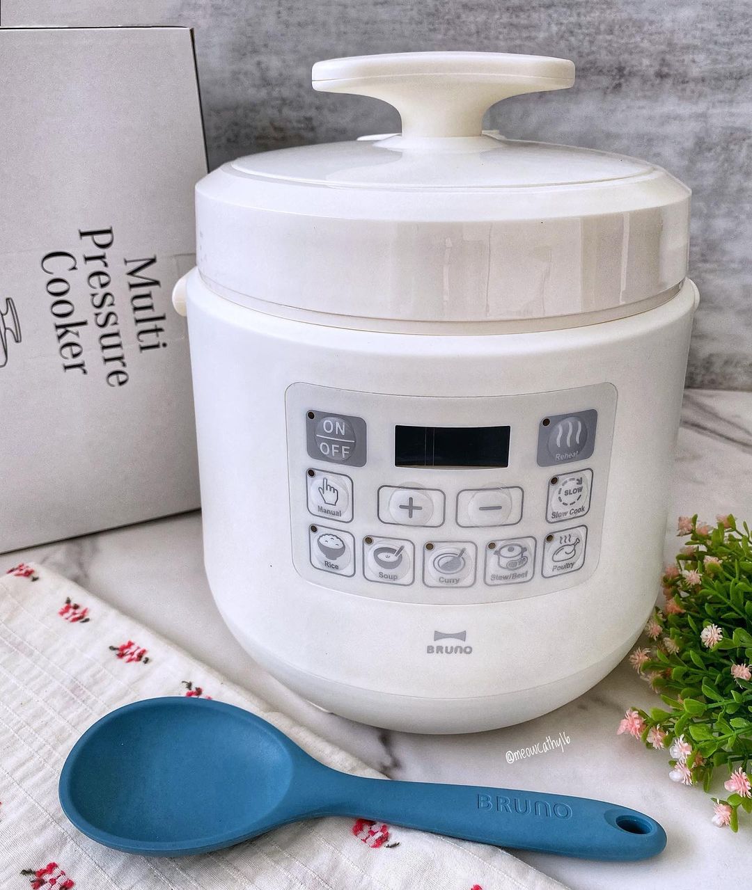 ☆BRUNO☆Multi Pressure Cooker With the BRUNO Multi Pressure Cooker, achieve tender and flavour