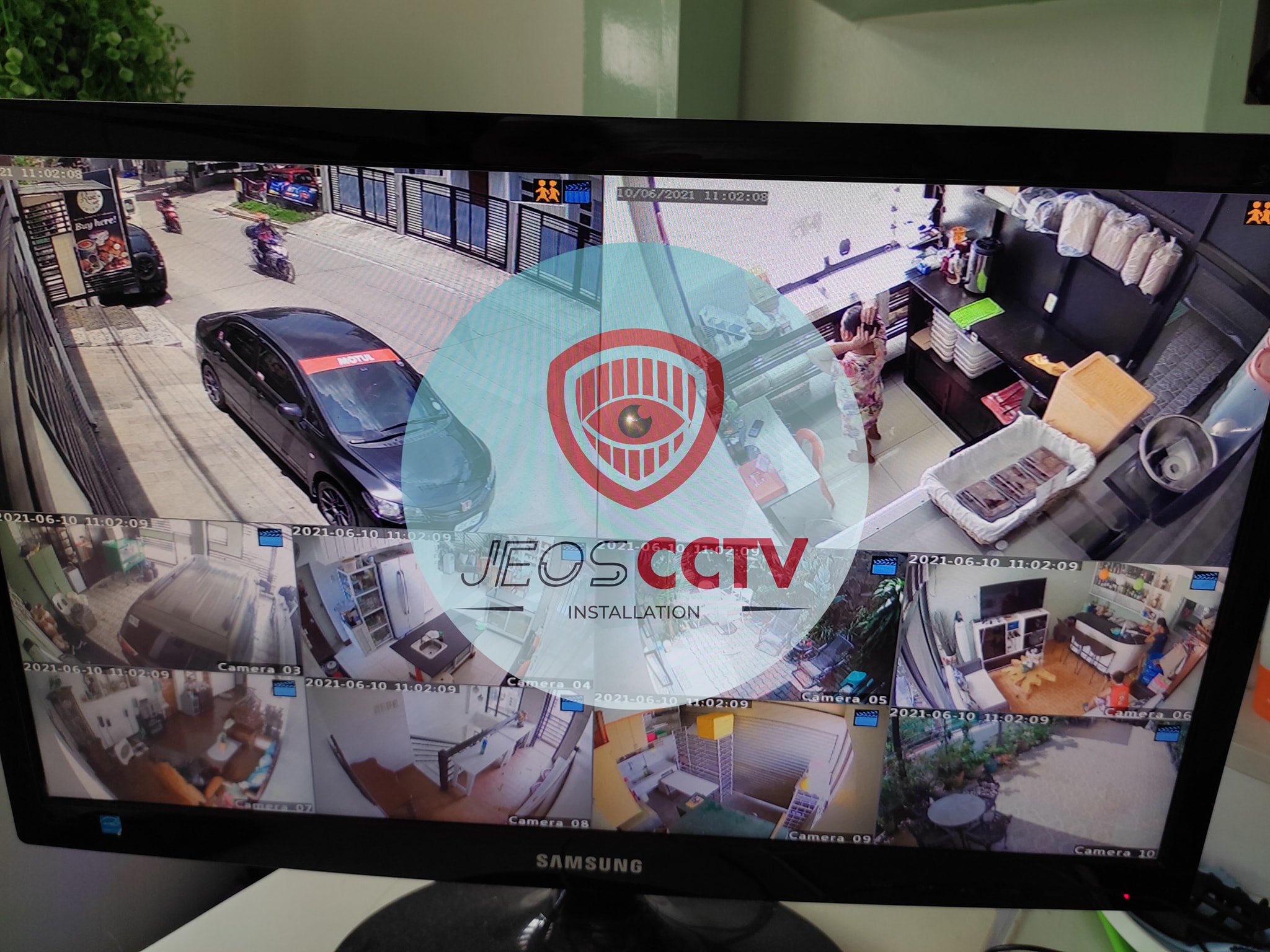 Installation of 2 UNITS UNV IP... - Jeos Cctv Installation | Facebook