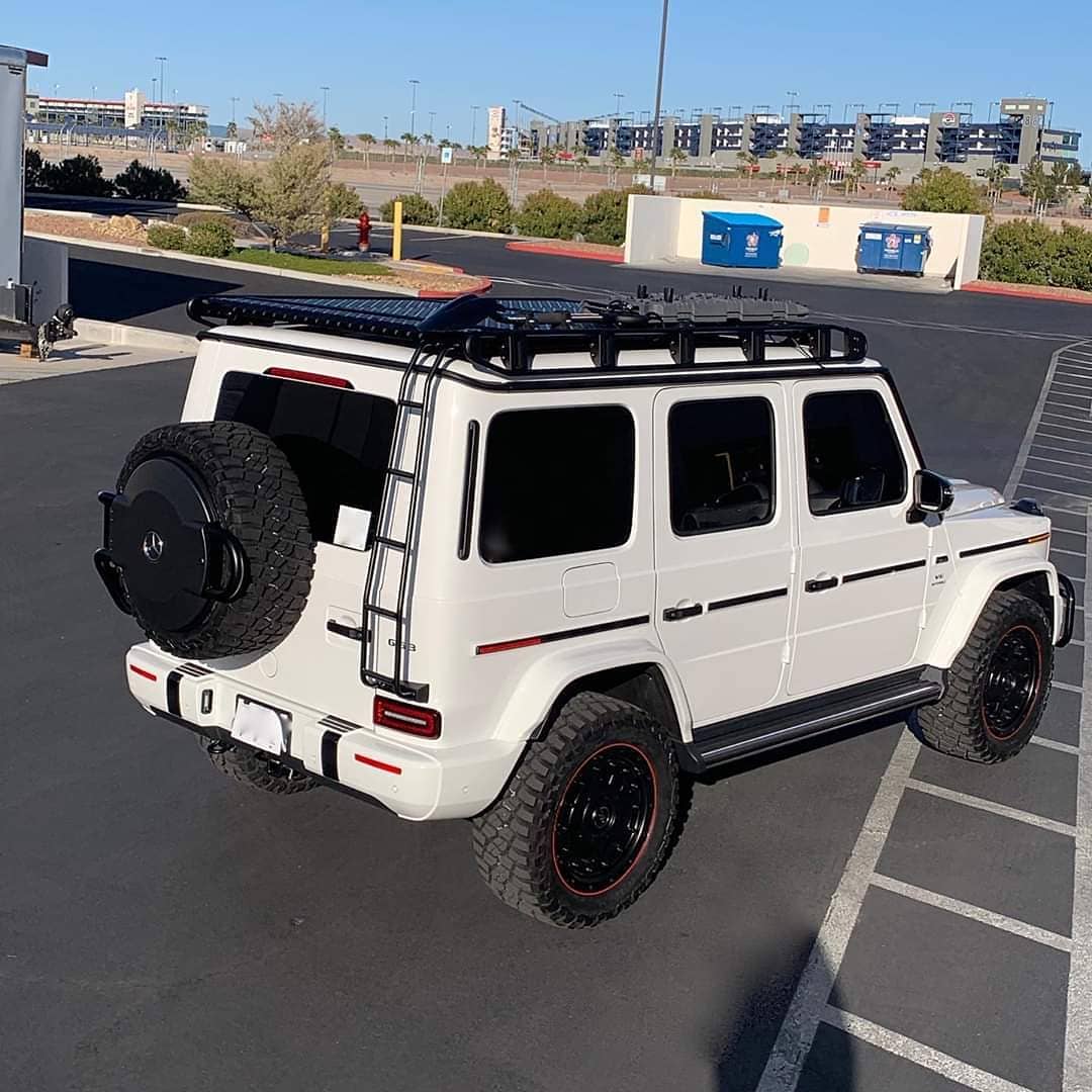 Letech Roof Rack, ladder, spare... - 3W Distributing LLC