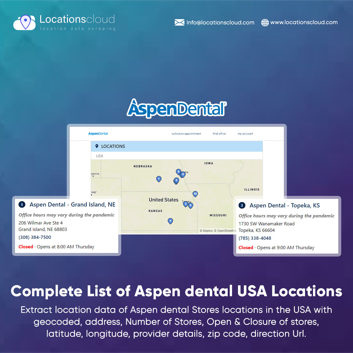 LocationsCloud - Get the Complete list of Aspen Dental locations In The ...