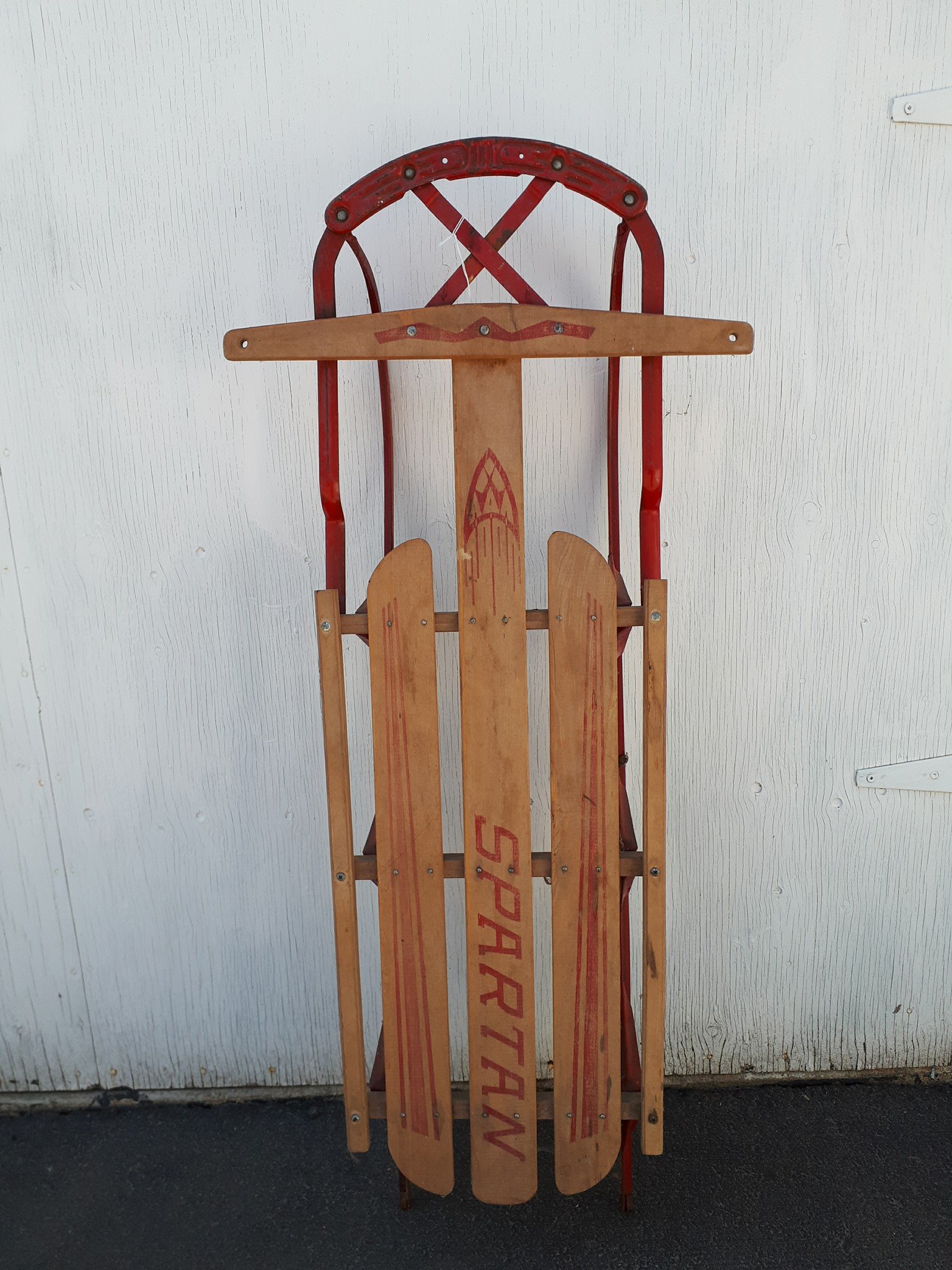1960's Spartan metal rail sled... - Bear's Den Trading Post