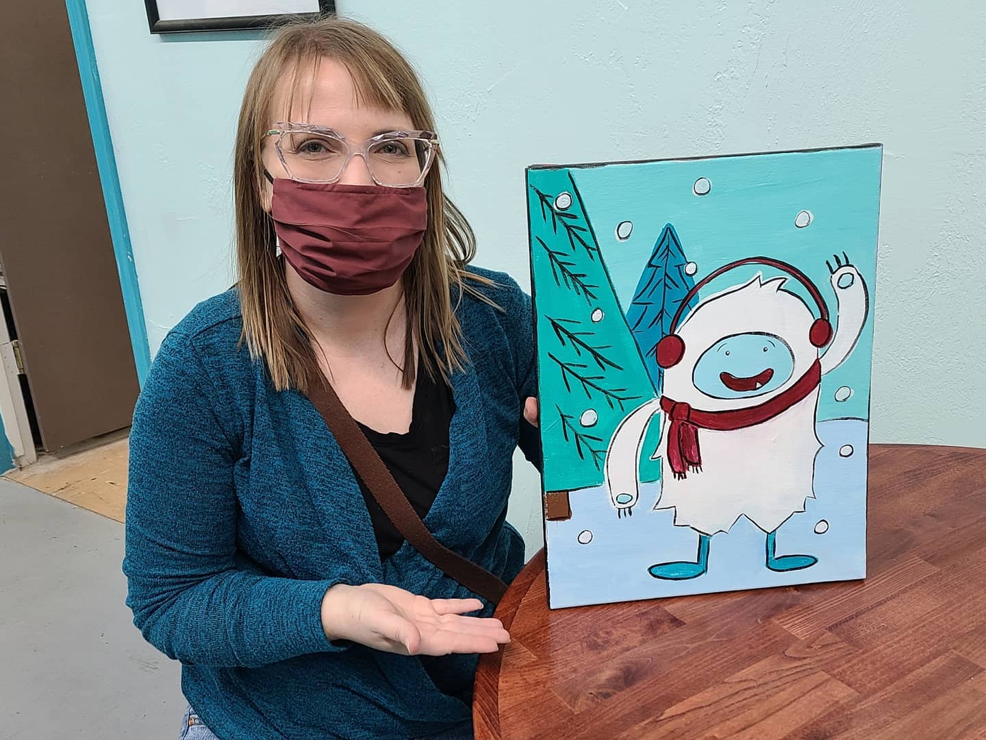 Wine and Paint at Commonspace!