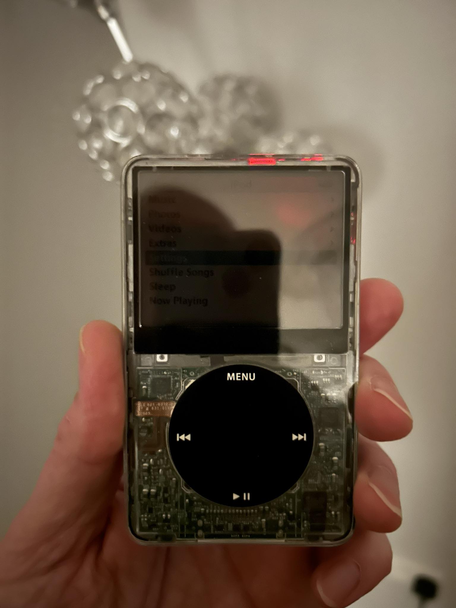 Ipod classic mod with bluetooth and 3000mah battery