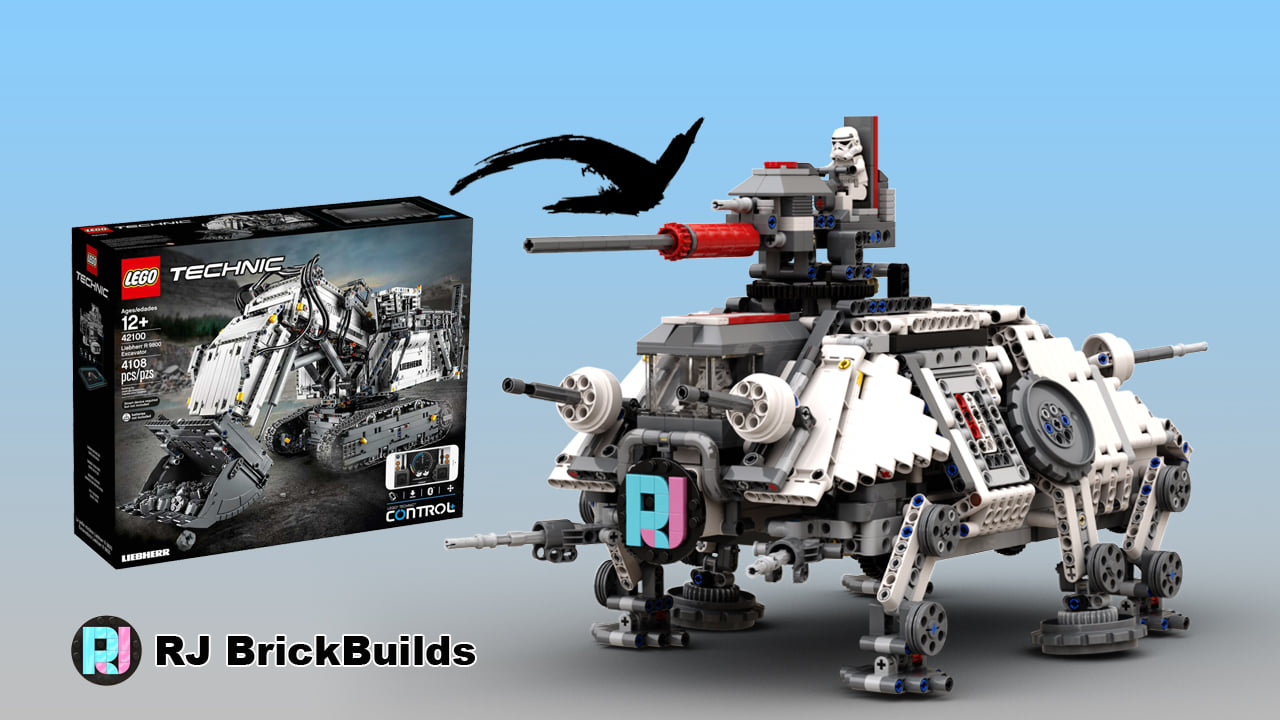 RJ BrickBuilds - Building instructions for the Star Wars ATTE. It’s a 2 ...