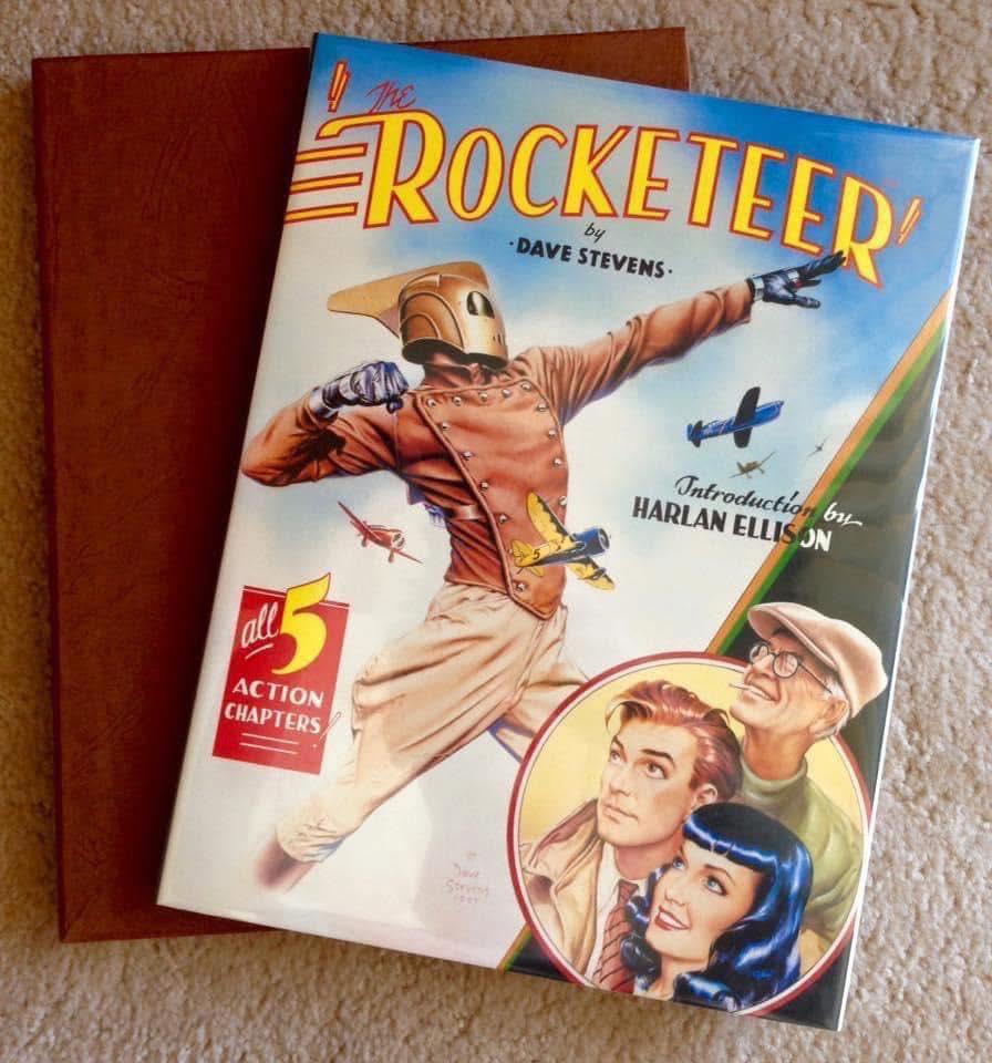 The Rocketeer, limited “Jacket” slipcase edition. Lettered copy