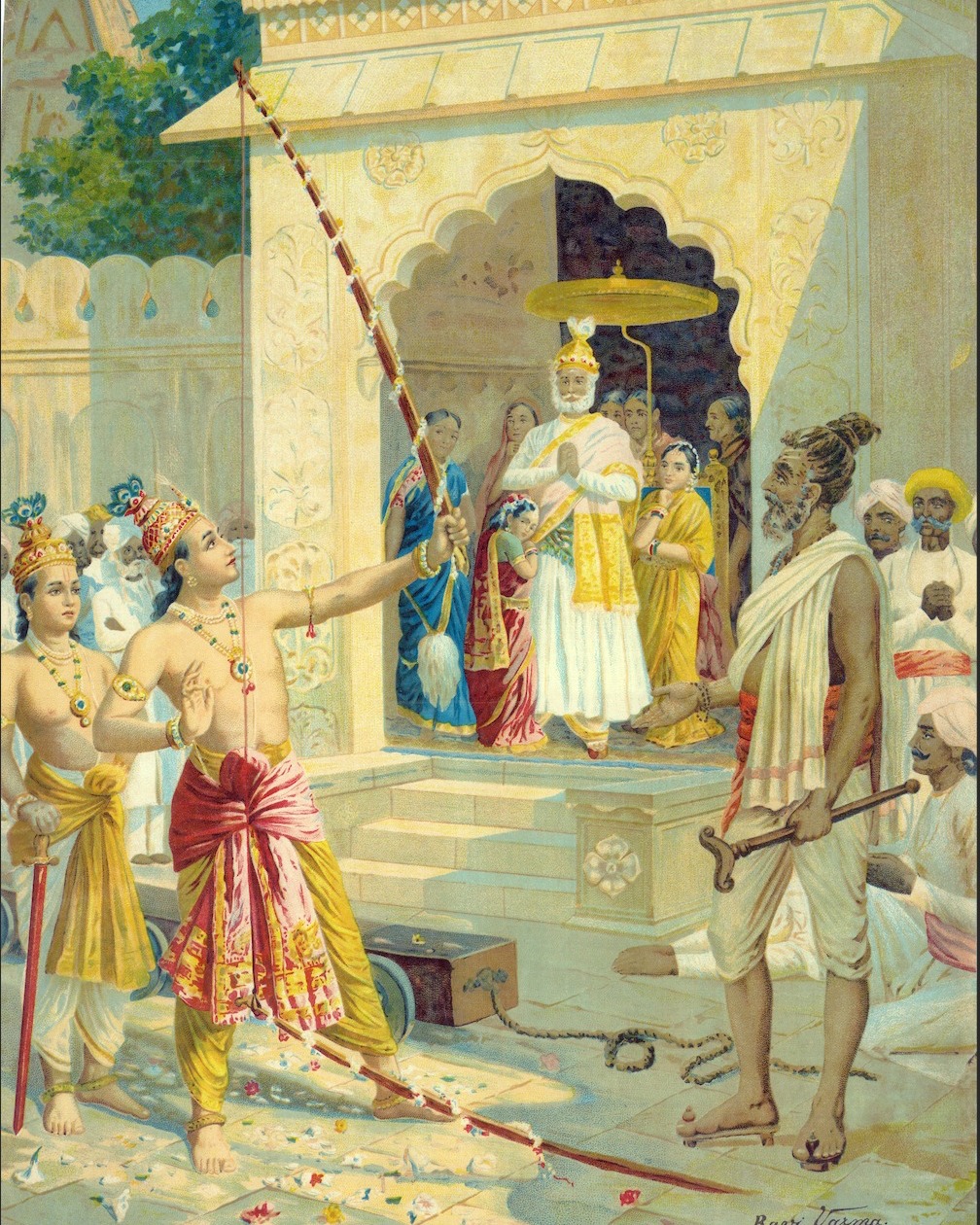 Raja Ravi Varma Heritage Foundation - Another unique chromolithograph ...