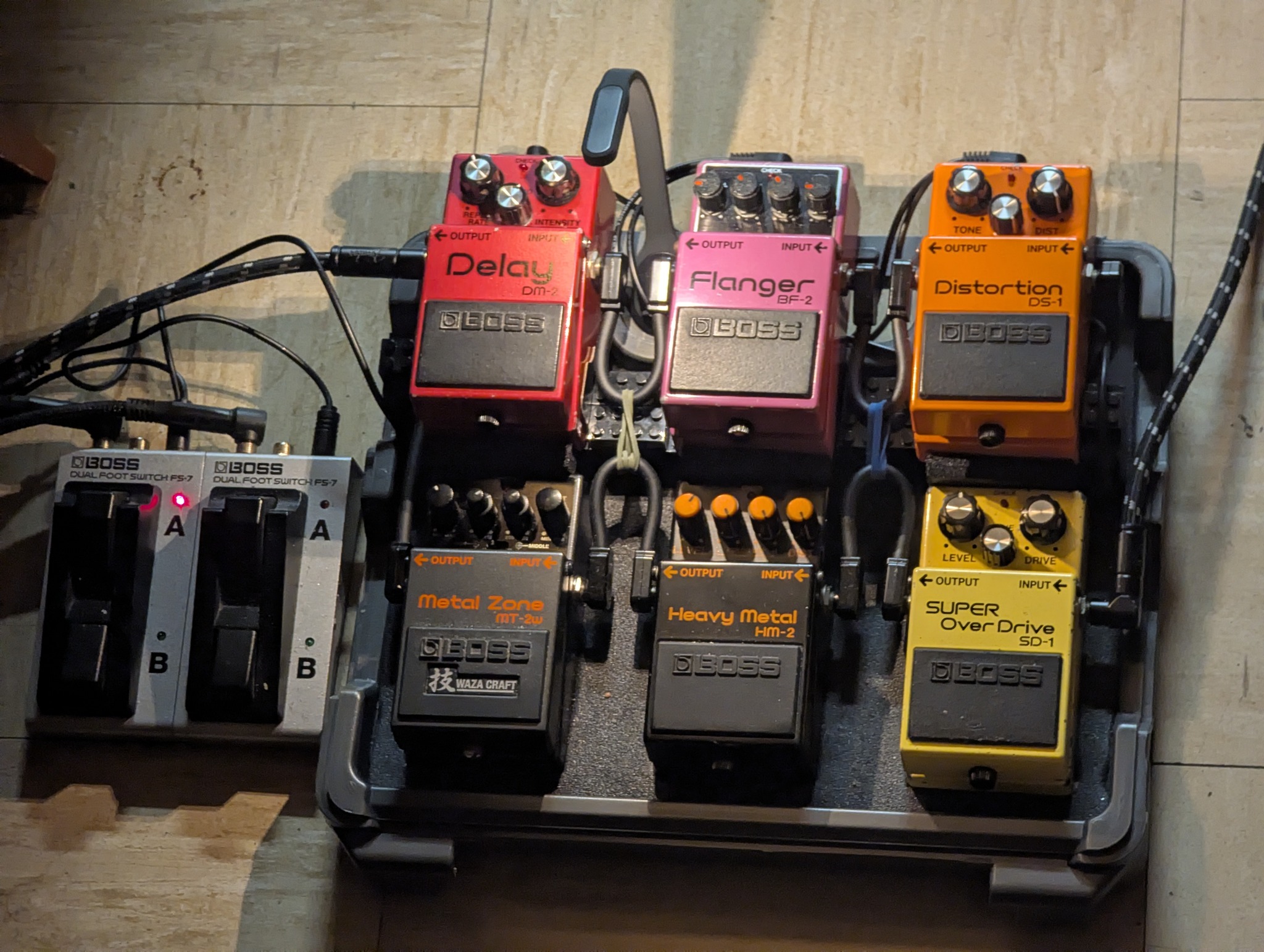 Vintage Boss DM2 delay pedal