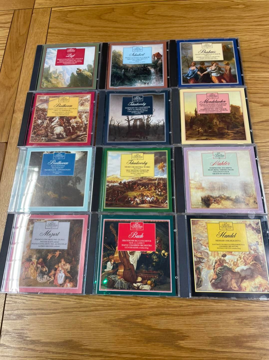 Great Composers: Complete set of 46 books and CD in excellent
