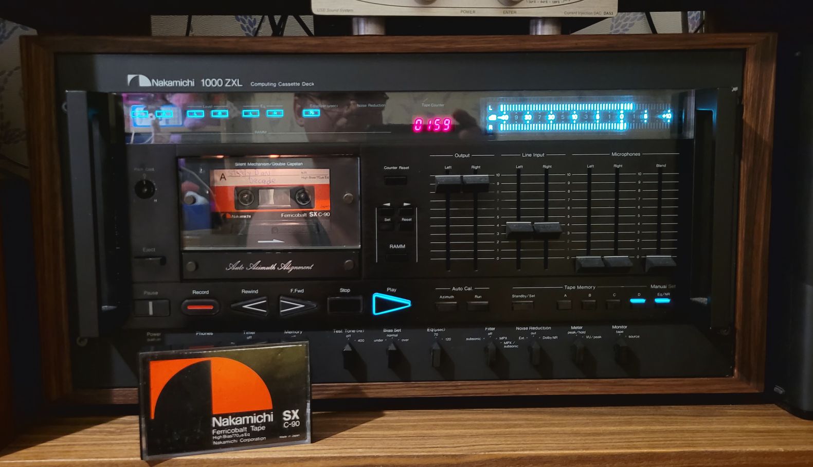 Nakamichi 1000 ZXL Computing Cassette Deck.