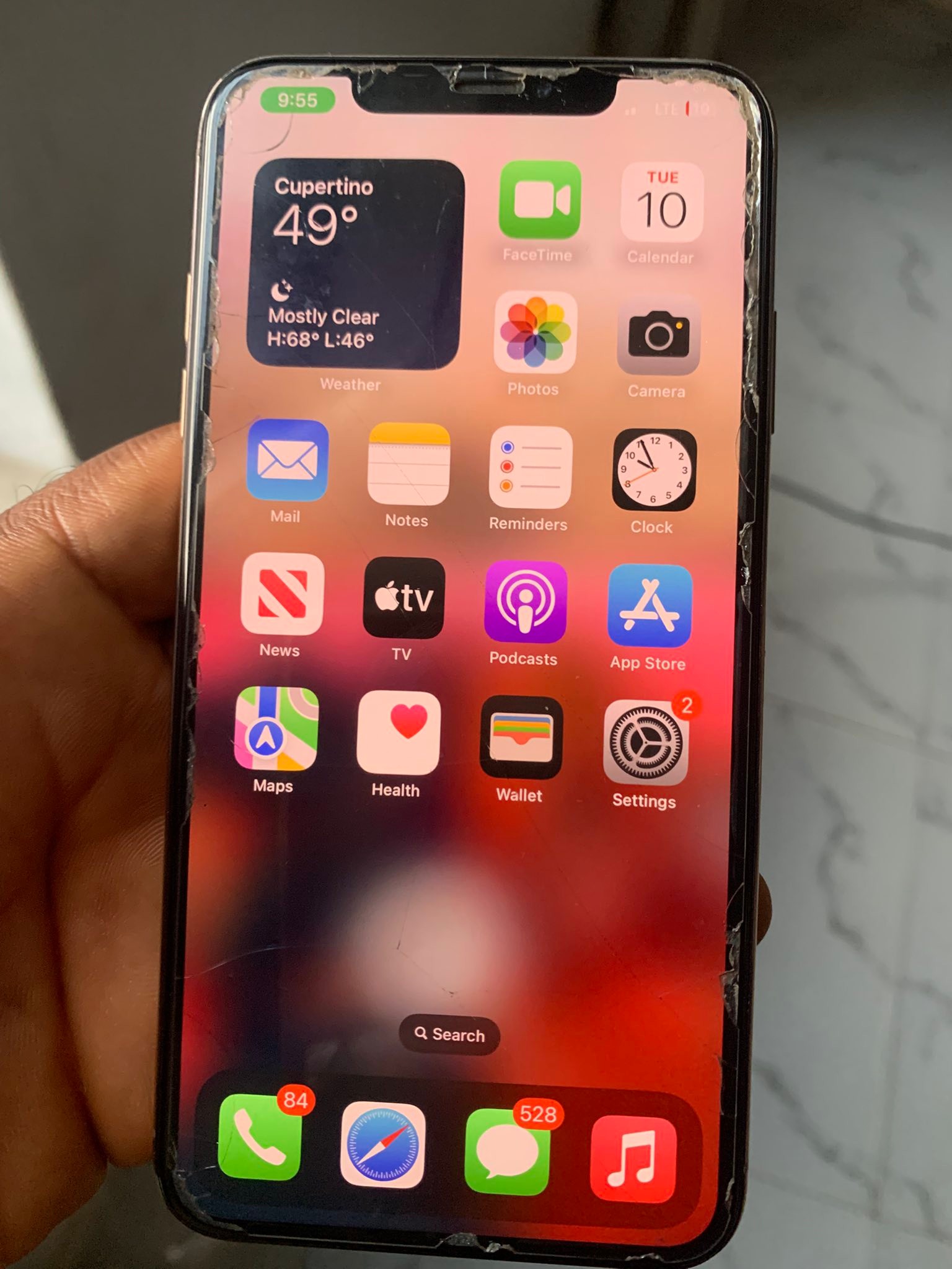 スマートフォン・携帯電話 【Face ID】 iPhone XS 256GB バッテリー70%