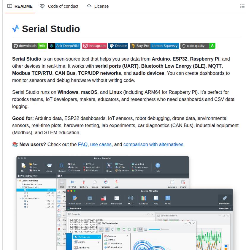 📈 Serial Studio -... - Thongchai Thampueak | Facebook