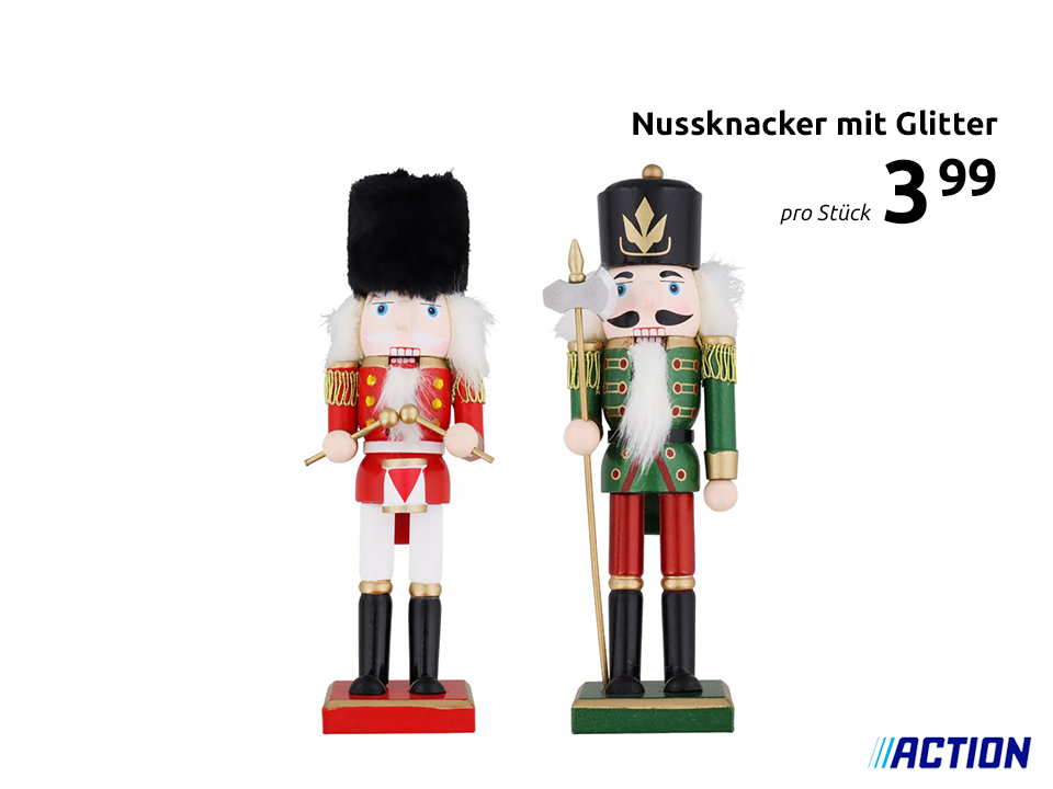 Mit diesem nostalgischen Nussknacker erlebst du dein eigenes Weihnachtsmärchen. 🎄✨