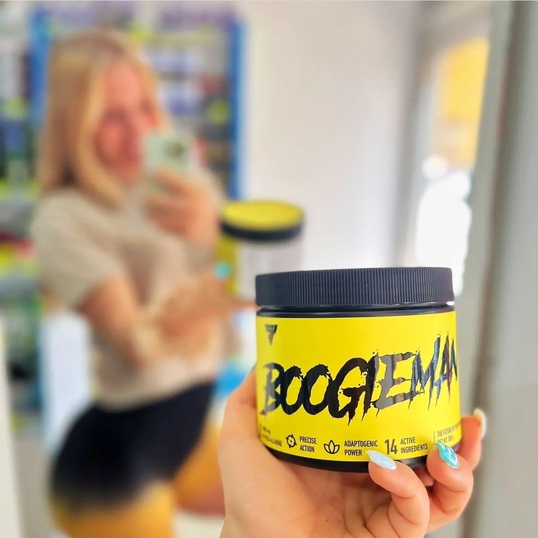 l-glutamine 40mg l-proline 60mg l-taurine 60mg l-carnitine 220mg nac 75mg 𝗕𝗼𝗼𝗴𝗶𝗲𝗺𝗮𝗻 𝗣𝗿𝗲 𝗪𝗼𝗿𝗸𝗼𝘂𝘁 Beta-Alanine 5000,00 mg Citruline Malate 5000,00 mg L-Arginine Alphaketoglutarate (AAKG) 3000,00 mg Taurine 2000,00 mg L-Tyrosine 1500,00 mg Caffeine Anhydrous 300,00 mg Alpha-Lipoic Acid (ALA) 200,00 mg L GHK-Cu Pricing & Value: 40s Size:3 Bottles (Autoship)