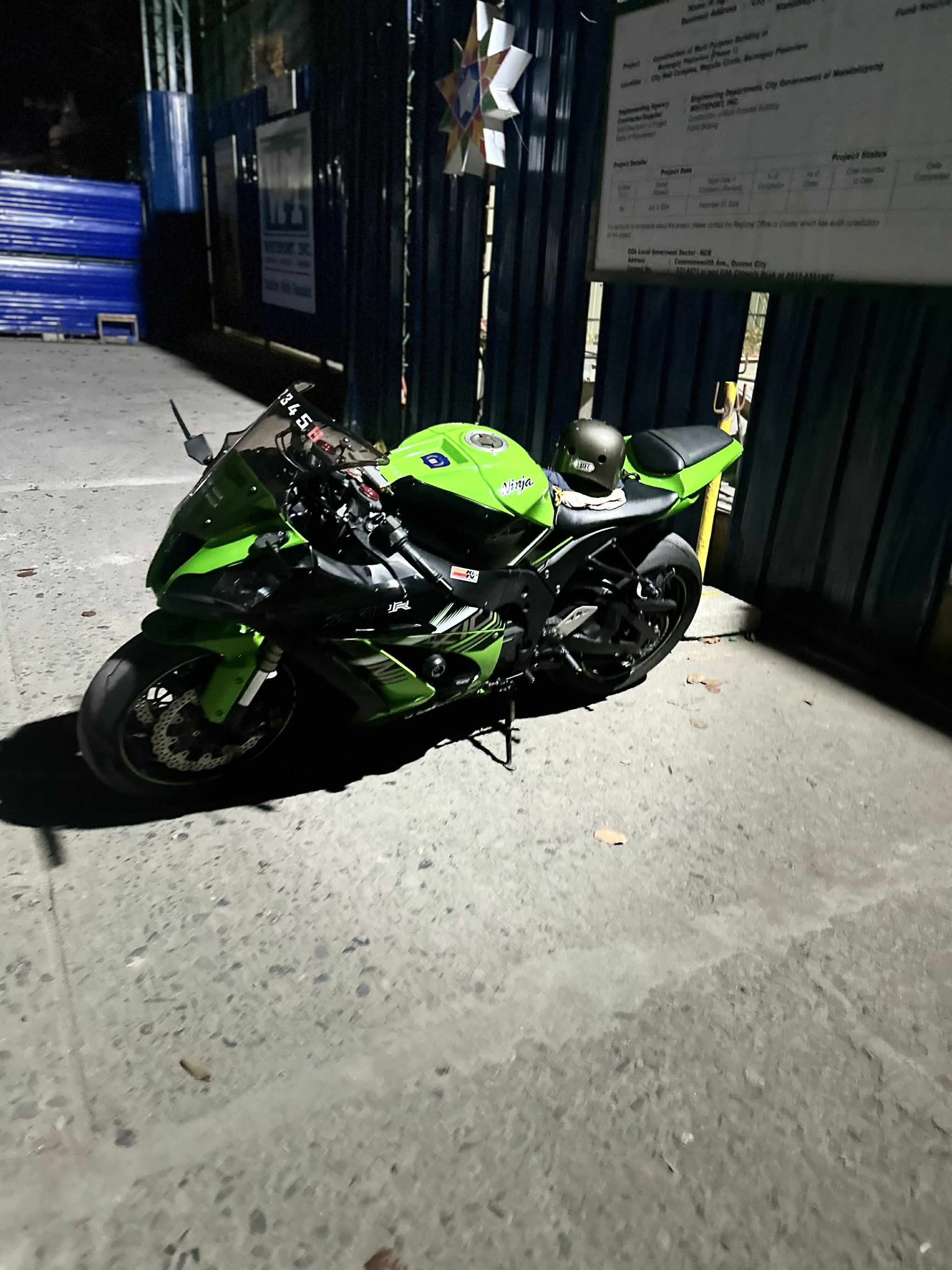 2012 Kawasaki ZX6R KRT edition for swap