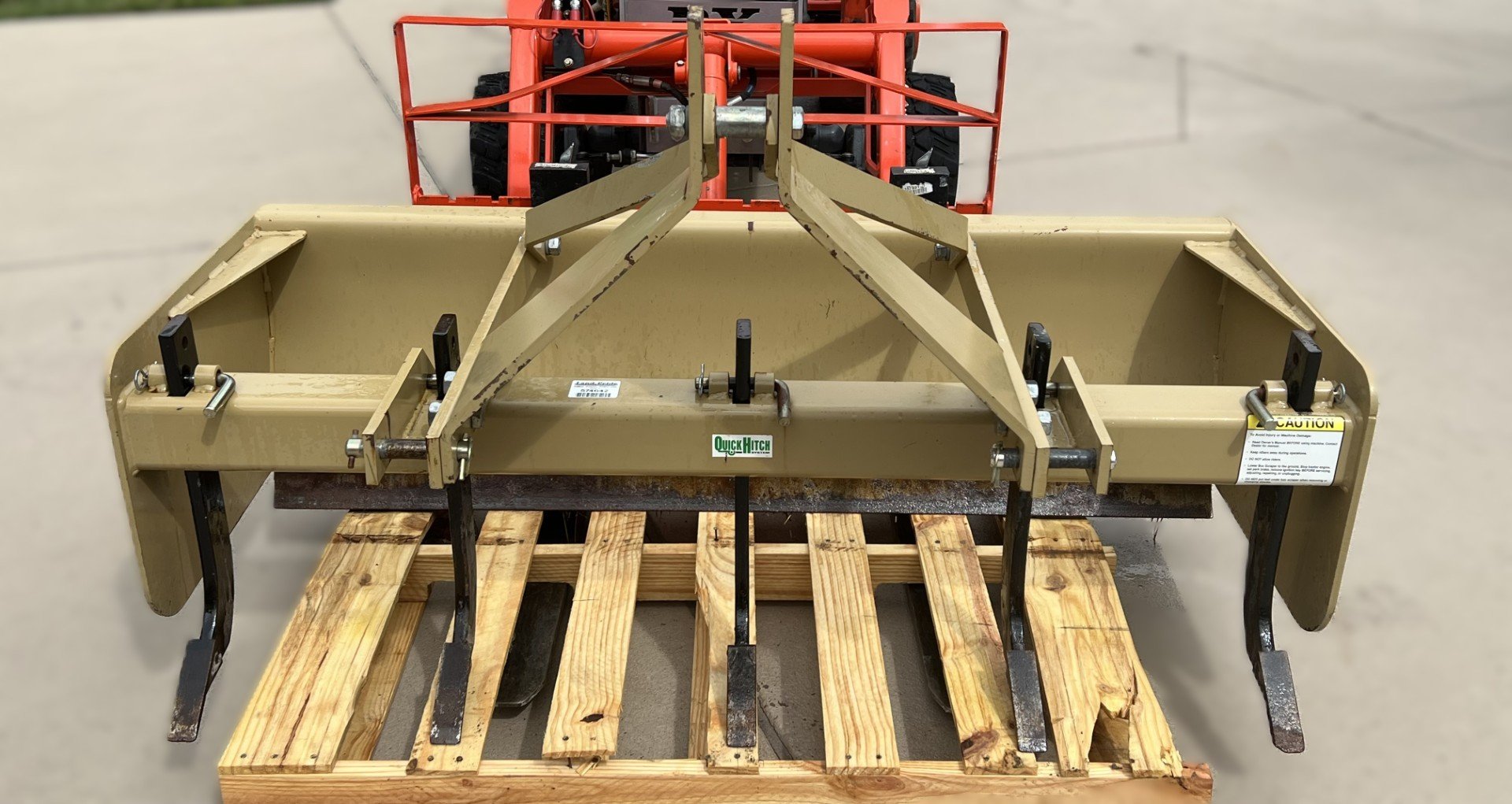 LANDPRIDE BOX BLADE / RAKE 60