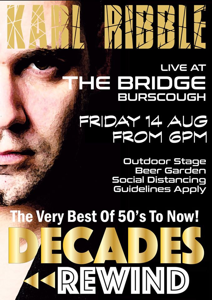 Tonight wehave Karl Ribble from... - The Bridge at Burscough | Facebook