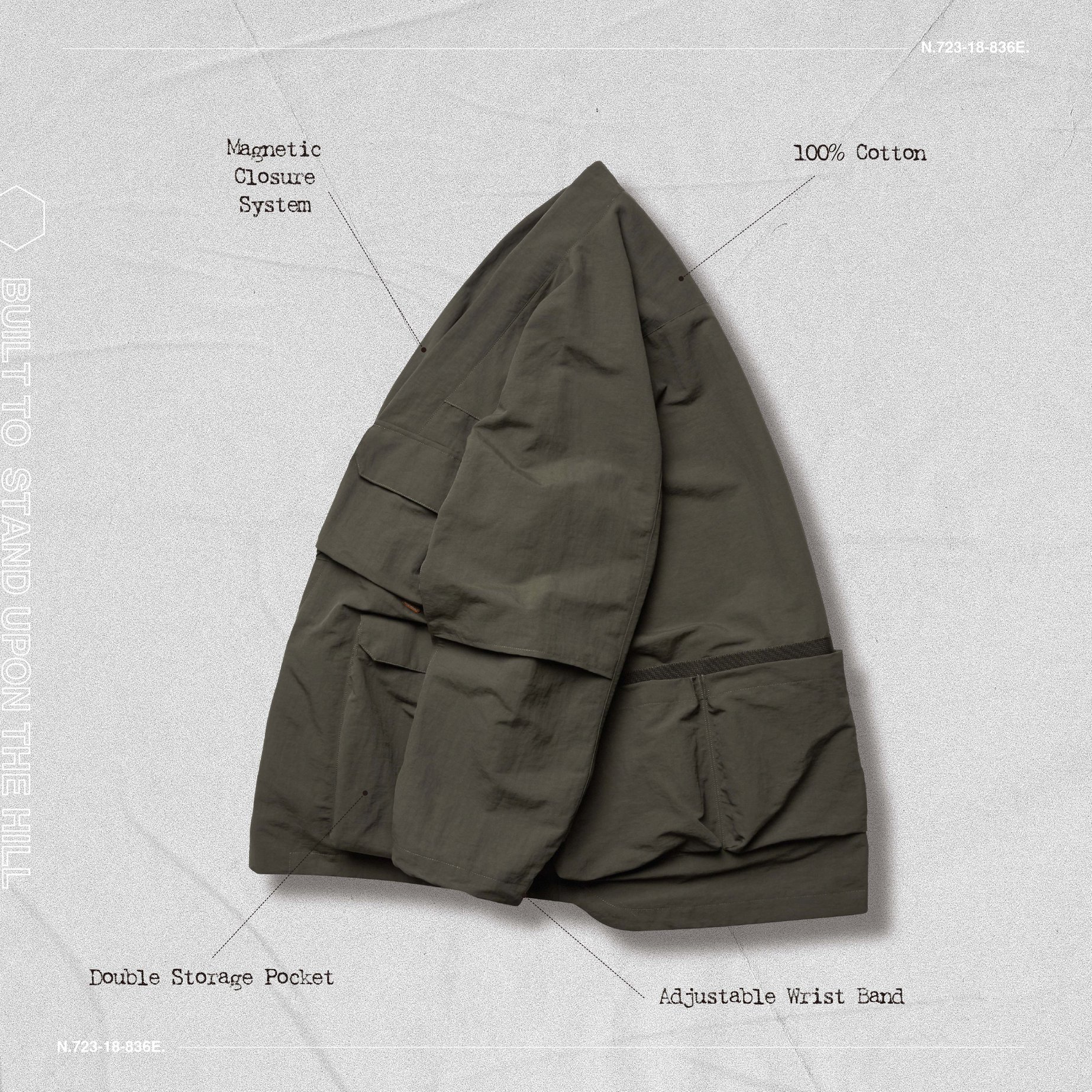 www.goopi.co @GOOPiMADE VT-04 Utility Jinbei Jacket 結合傳統美學與 