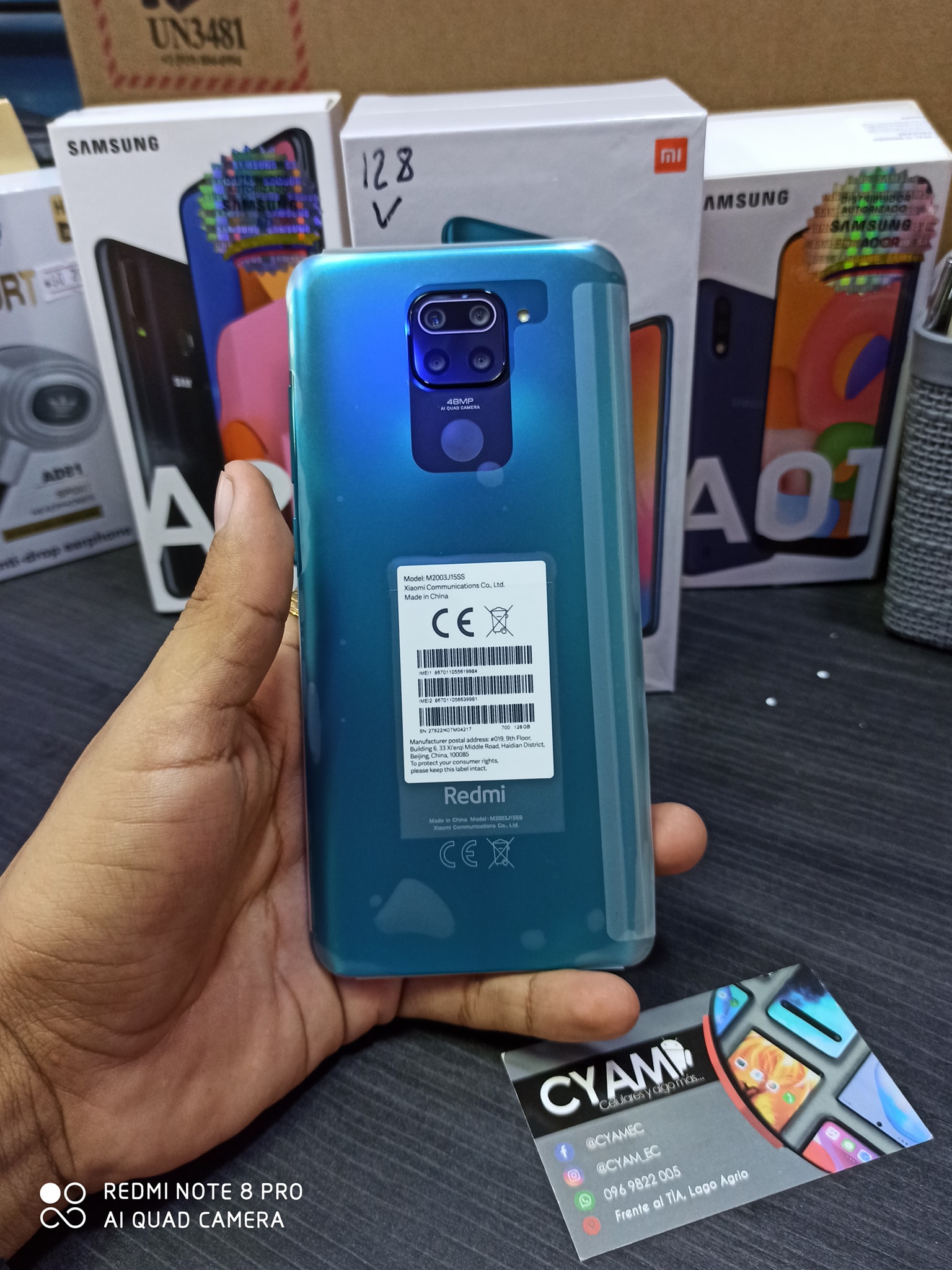 XIAOMI Retmi Note... - CYAM Celulares y algo mas LAGO AGRIO