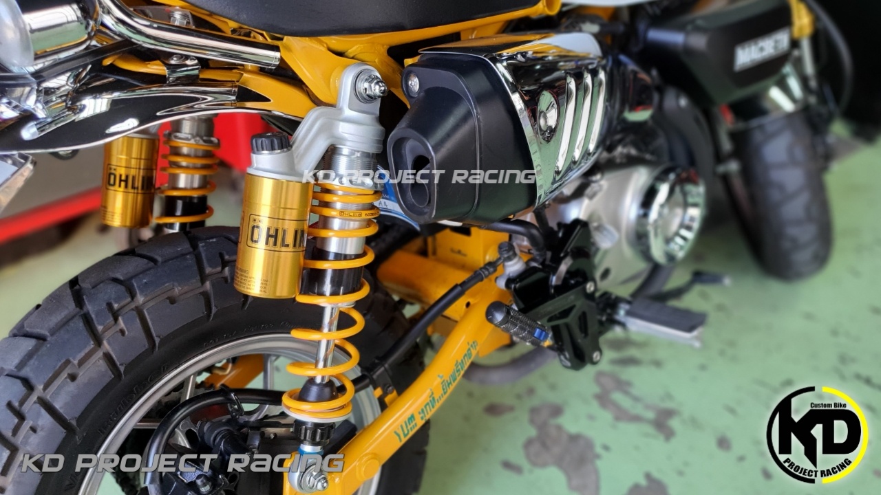 Monkey125 กับโช๊คหลังohlins นุ่มๆ... - KD Project Racing | Facebook