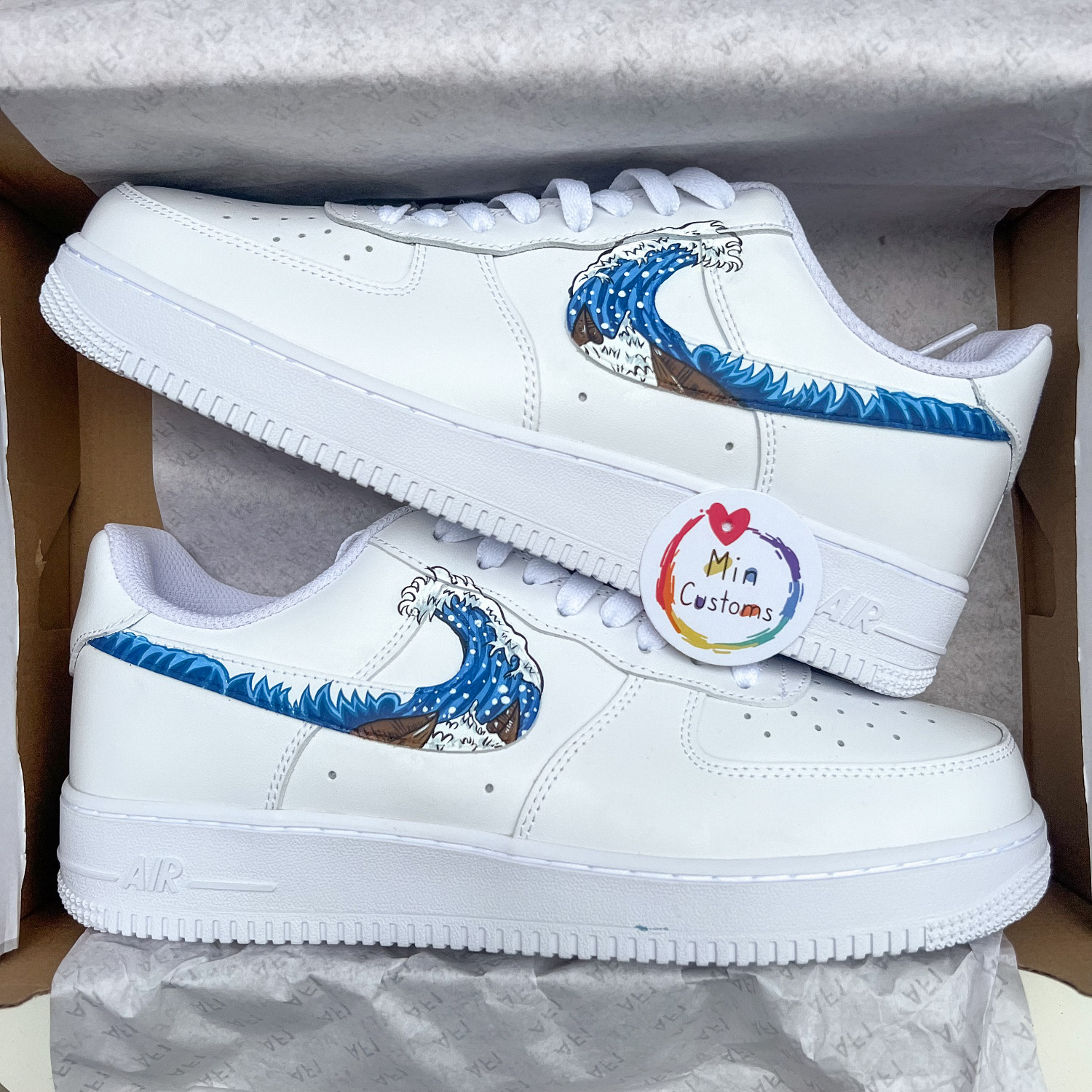 Min Customs - The Great Wave off Kanagawa Air Force 1... | Facebook