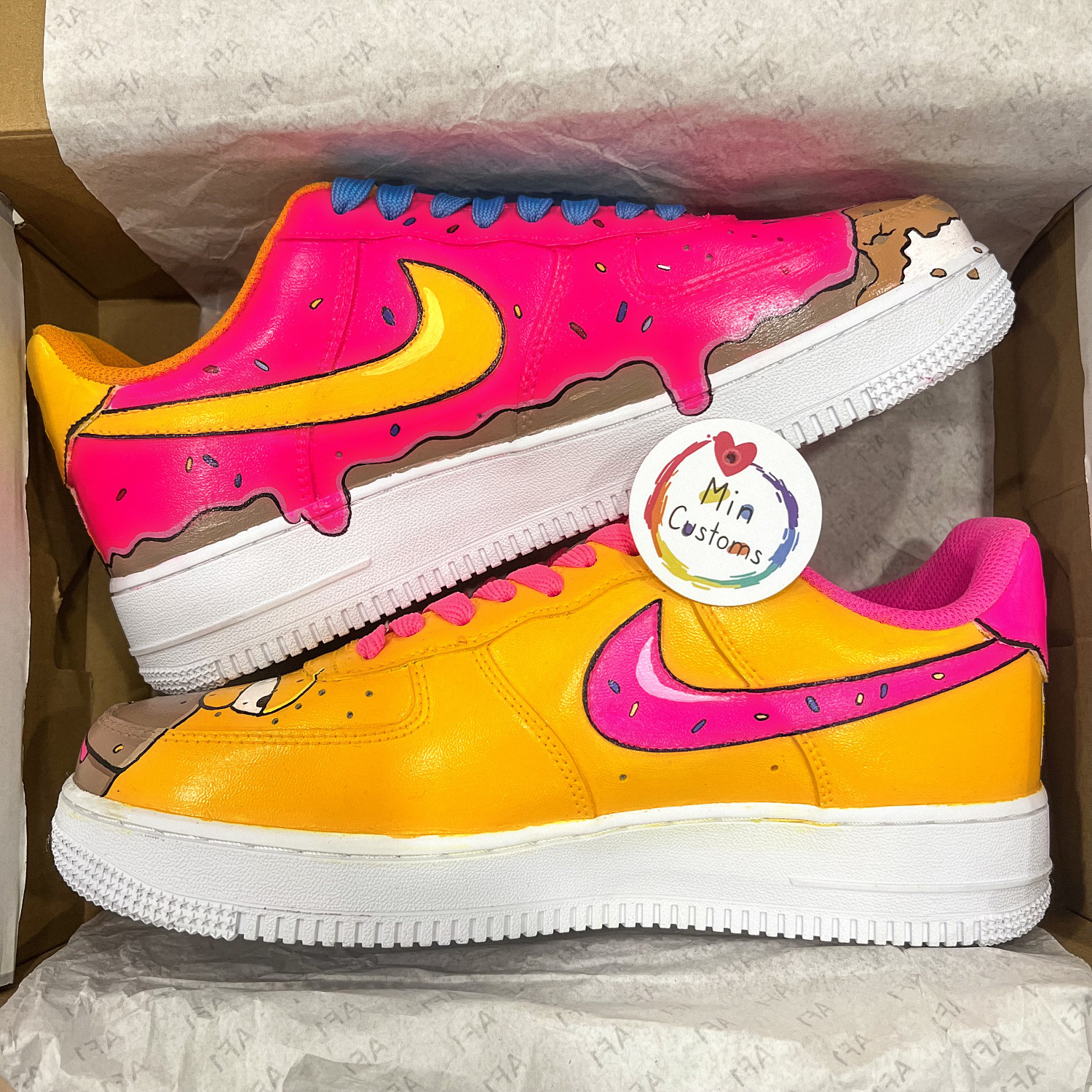 Min Customs - The Simpsons Air Force 1 Custom 📥 IG:... | Facebook