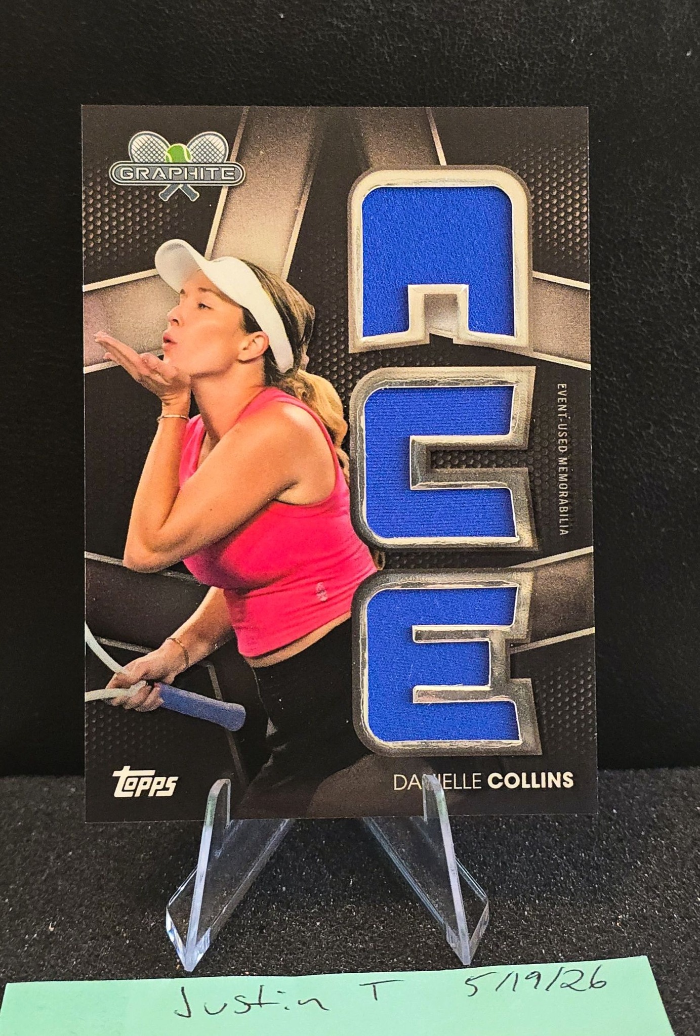 𝗙𝗜𝗥𝗦𝗧 𝗟𝗢𝗢𝗞: The all-new 2024 Topps Graphite Tennis
