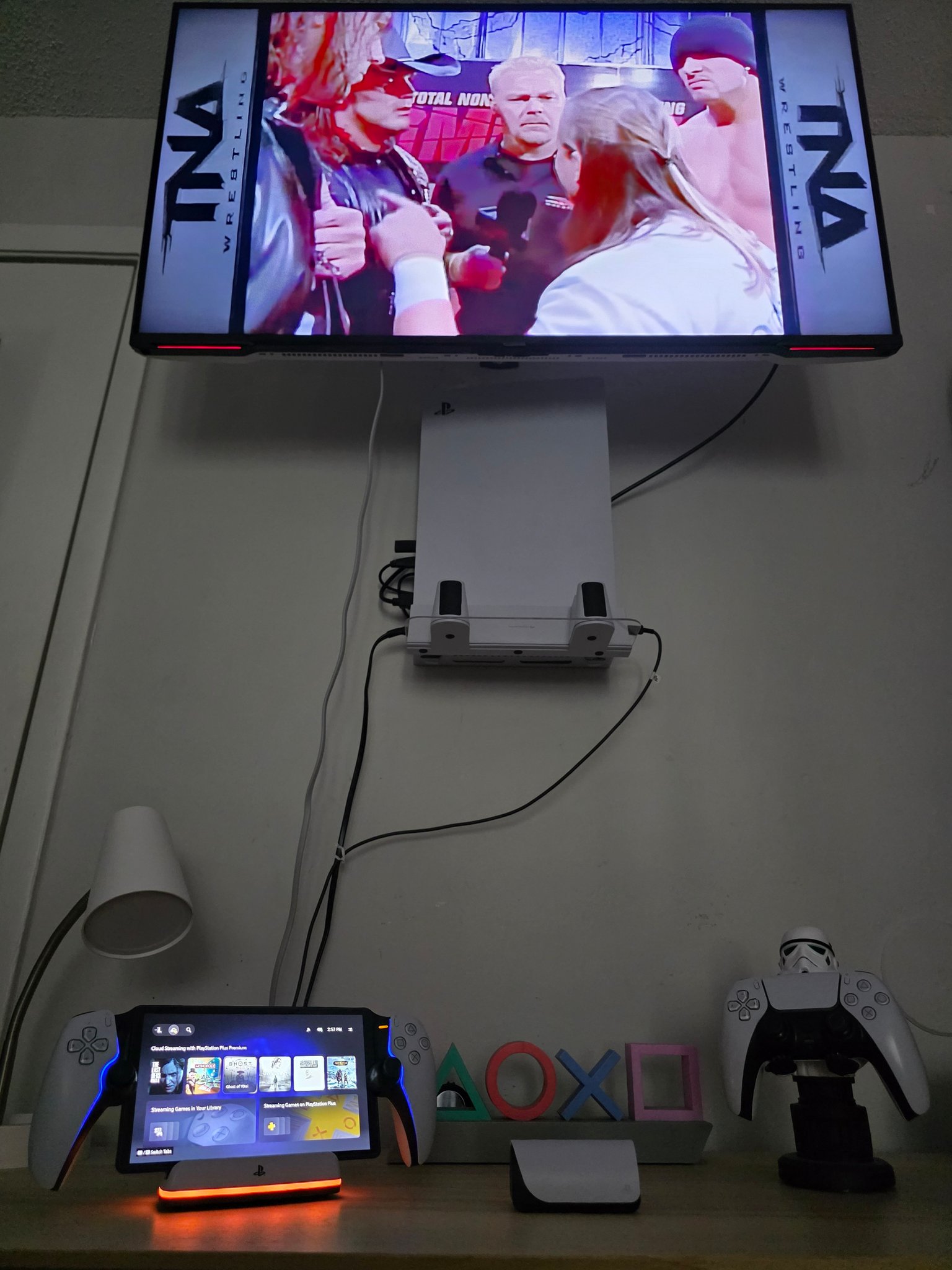 My setup #PS5 #PlaystationPortal #PulseBuds #PlaystationPortalCharger