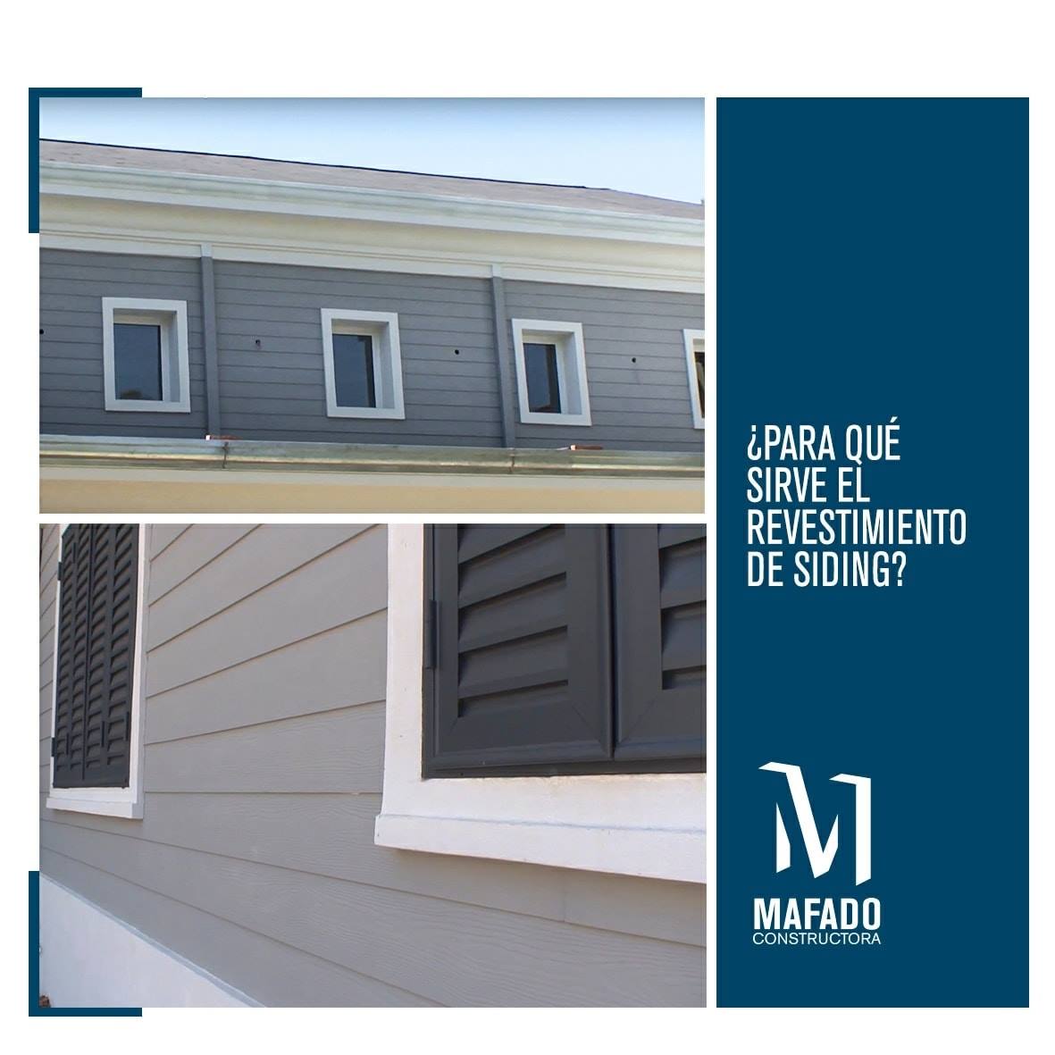 El revestimiento de siding no... - Constructora MAFADO S.A.