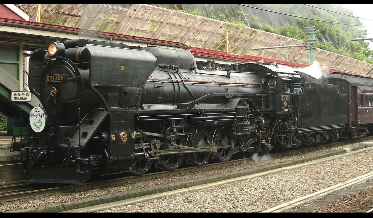 Goodbye, over 100 years old ste locomotive 58654 that has been
