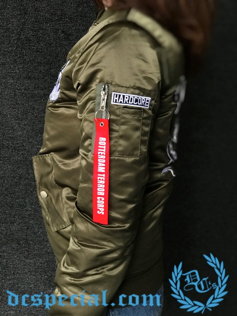 Rotterdam Terror Corps x Hardcore Never Dies (Movie) Bomber Jacket