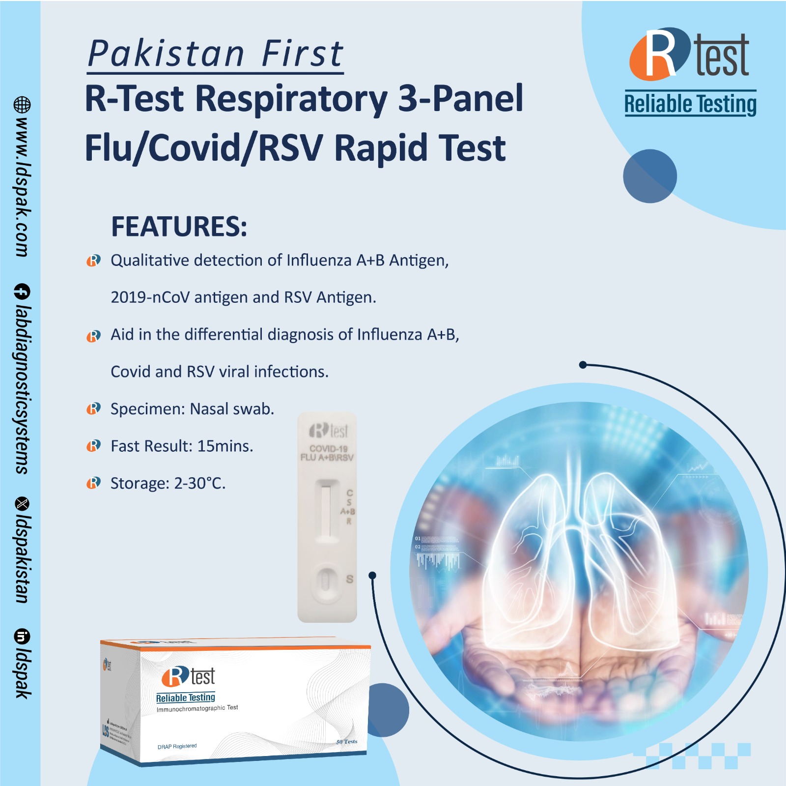 RTest - Introducing the R-Test Respiratory 3-Panel... | Facebook